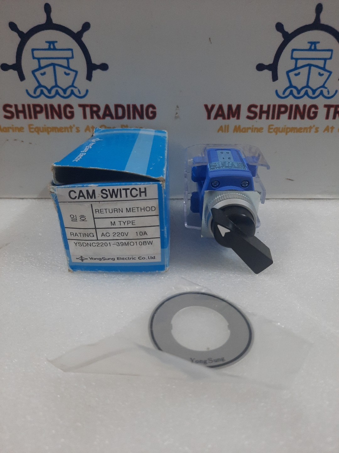 YongSung YSDNC2201-39MO10BW Cam Switch AC 220V 10A Rotary Selector Switch