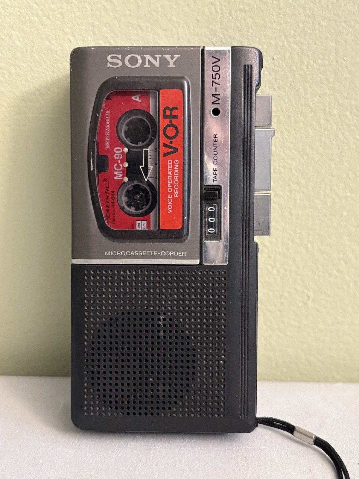 Sony M-750v Voice Operated Recording Micro recorder