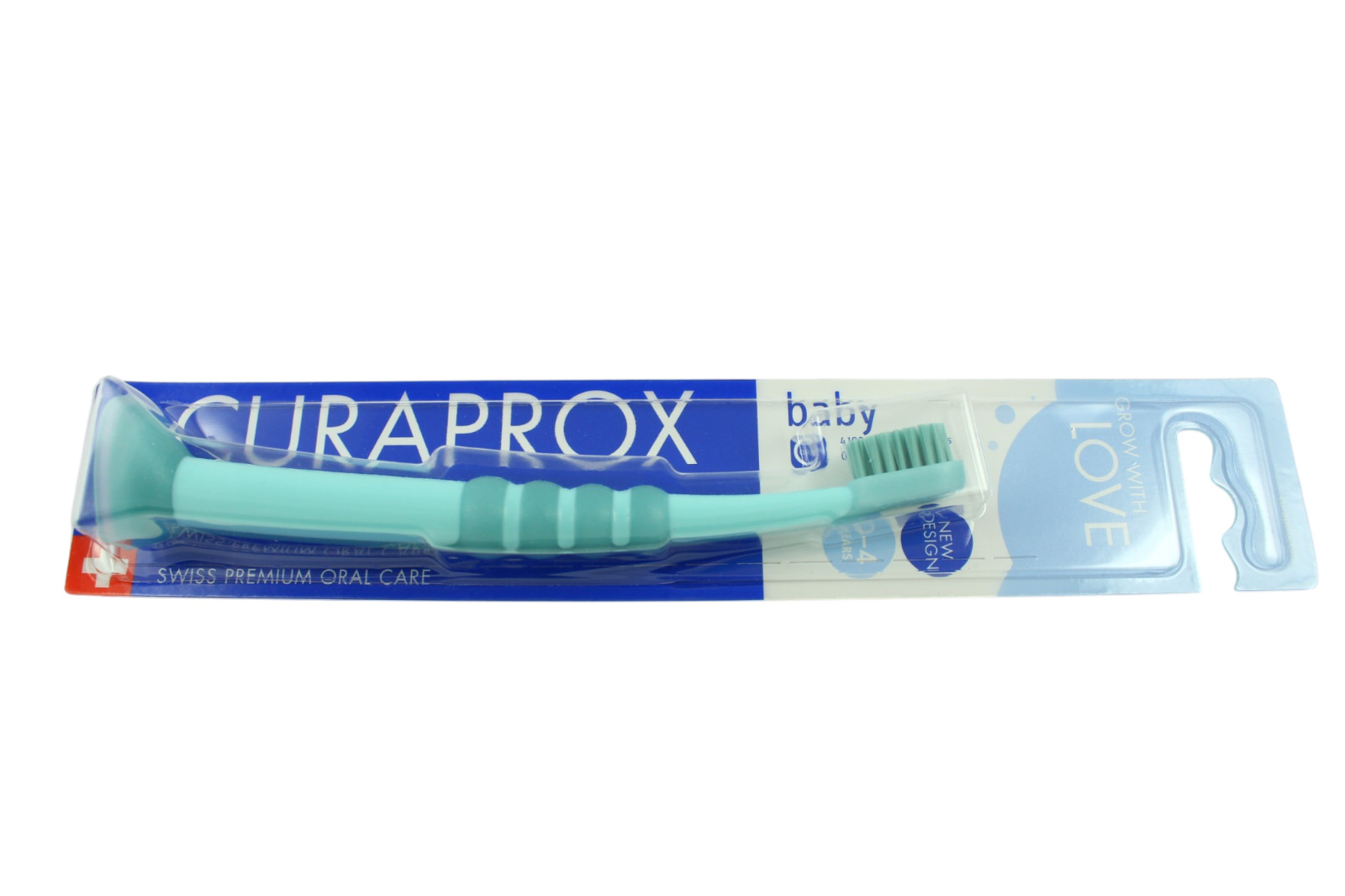 x1 Dental Curaprox Baby Ultra Soft Toothbrush 0–4 Years First Teeth Gentle Care