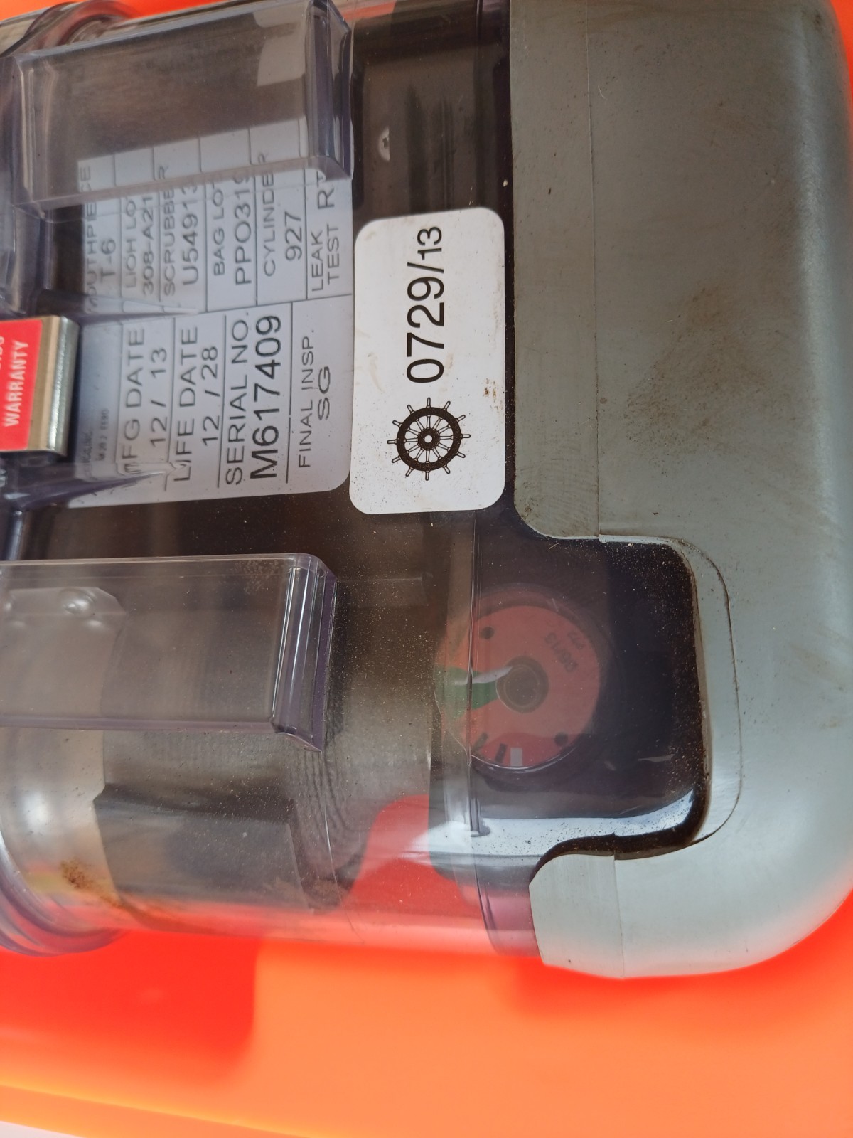 OCENCO EEBD BREATHING DEVICE M-20.2 (LIFE DATE 12/2028)