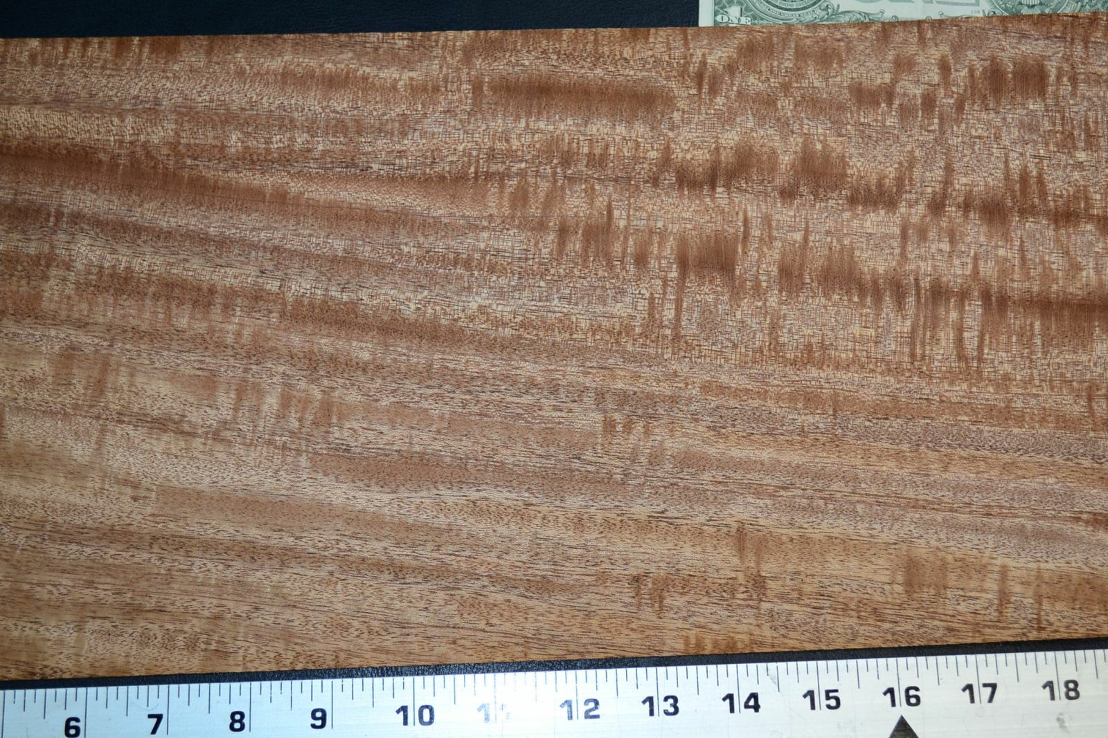 Mahogany Wood Veneer Sheet 8.5 x 29 inches 1/42nd F8630-11