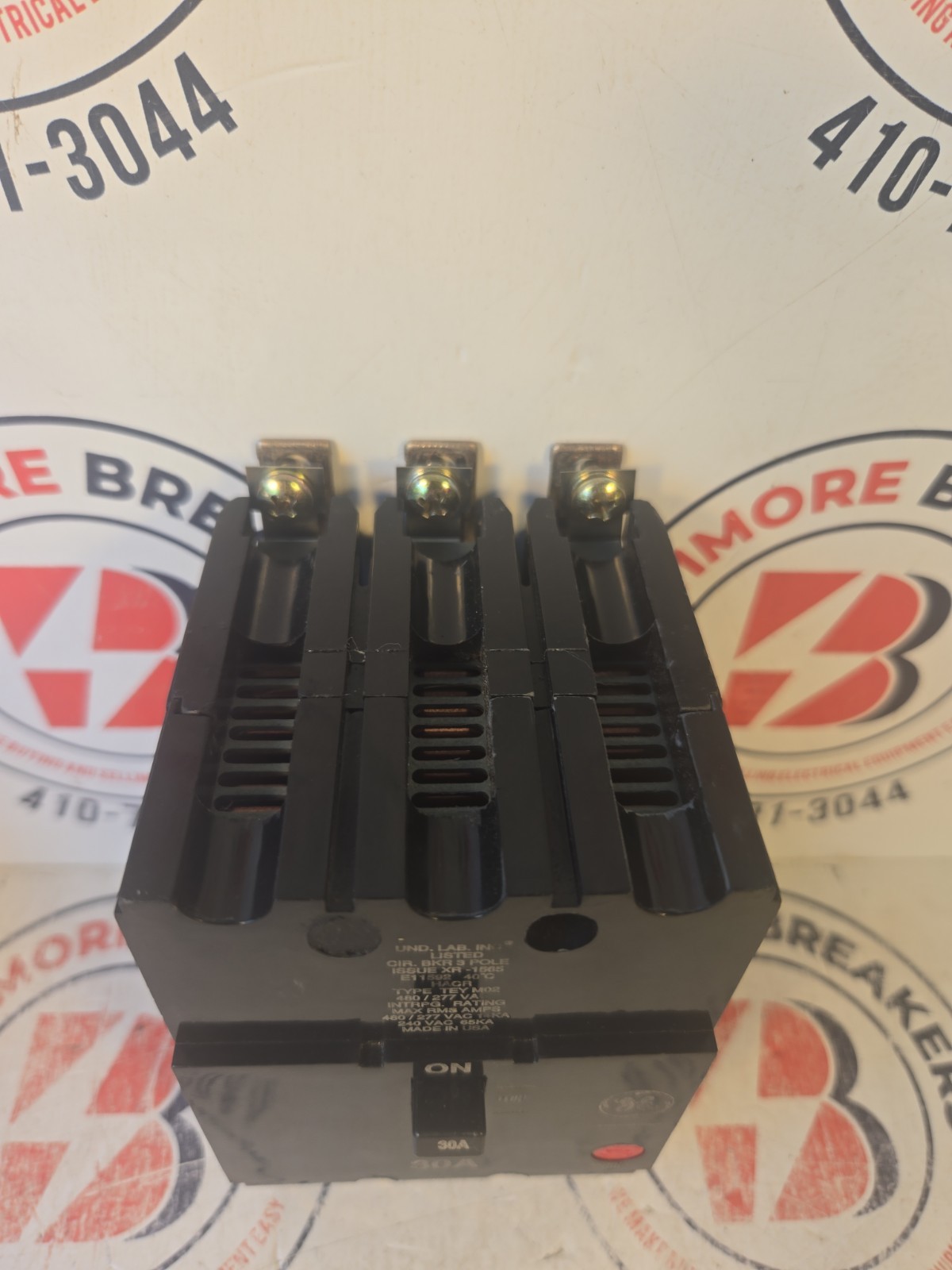 ✫REFURBISHED✫ General Electric TEY330 Bolt-On Circuit Breaker 30A 3P 277V D3