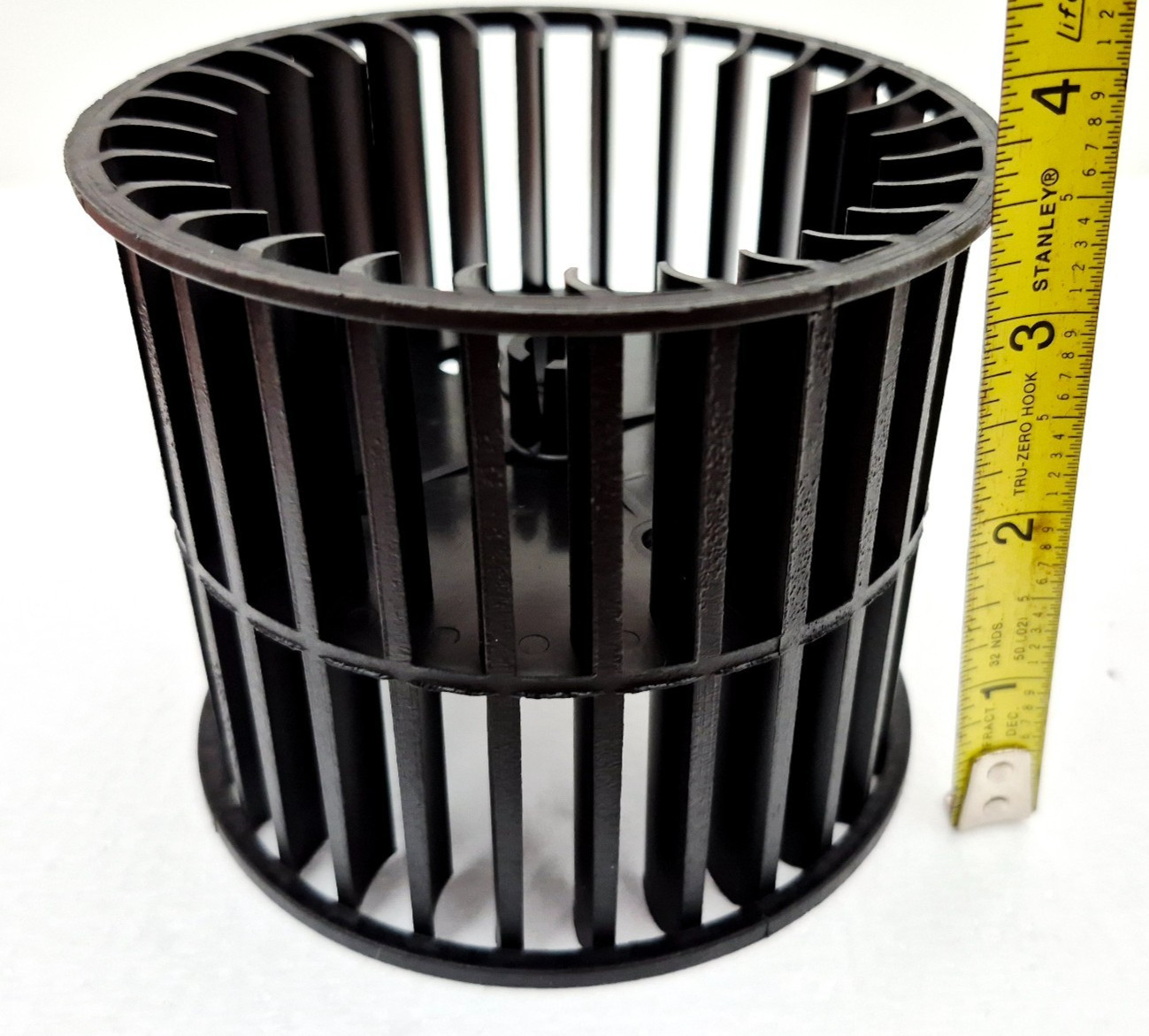 Plastic Blower Fan Wheel 28 Blade 3 7/16″ x 4 1/8″ Bore .312″