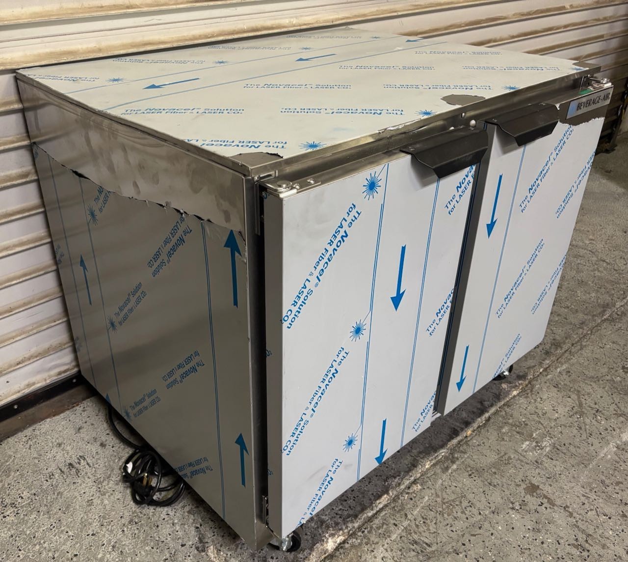 NEW 36″ Under Counter Refrigerator 2 Door NSF Beverage-Air UCR36AHC-23 #3697
