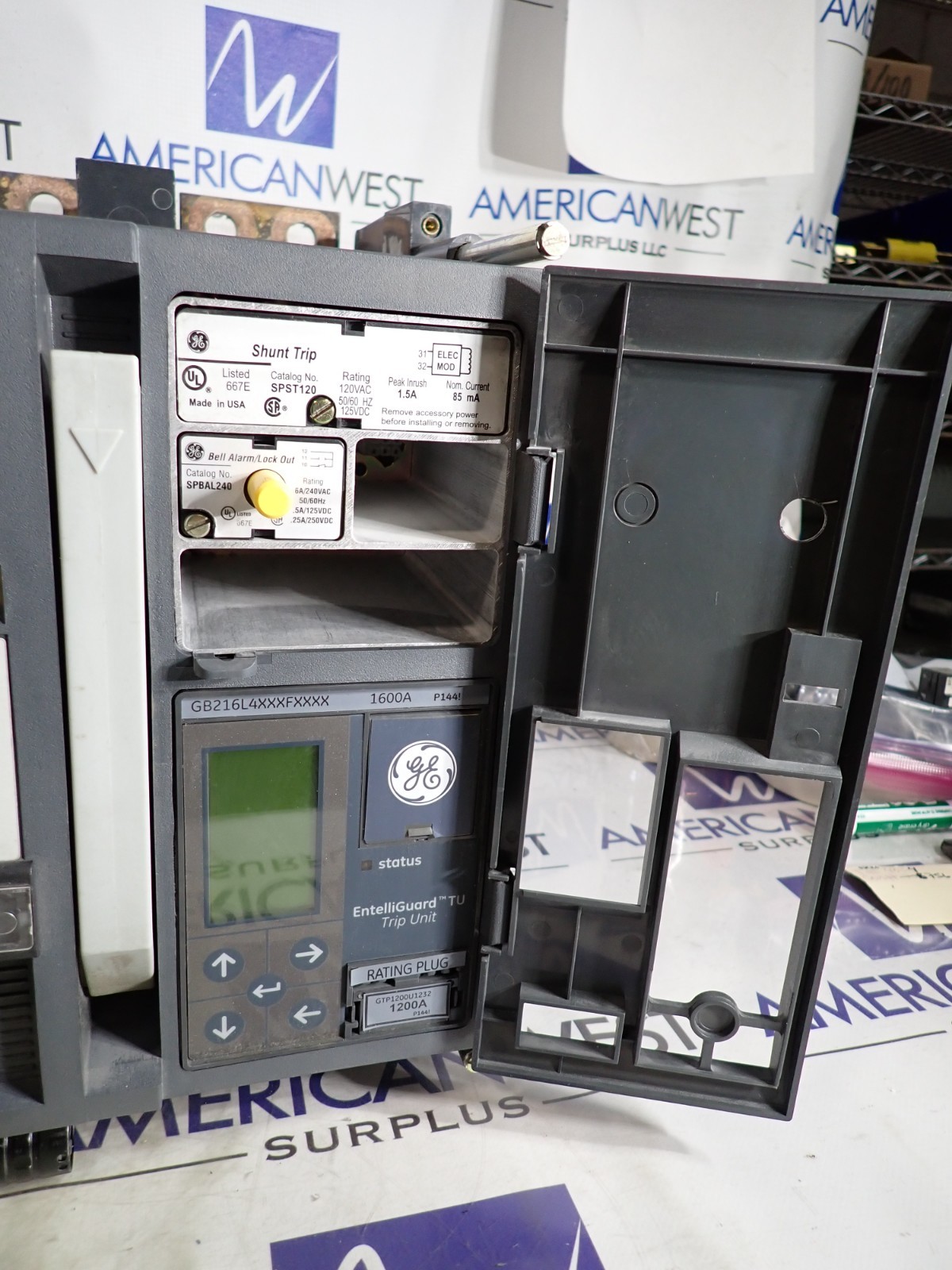 GE Power Break II SSF16G216 1600 amp 65kA@480v GB216L4XXXFXXX -TESTED