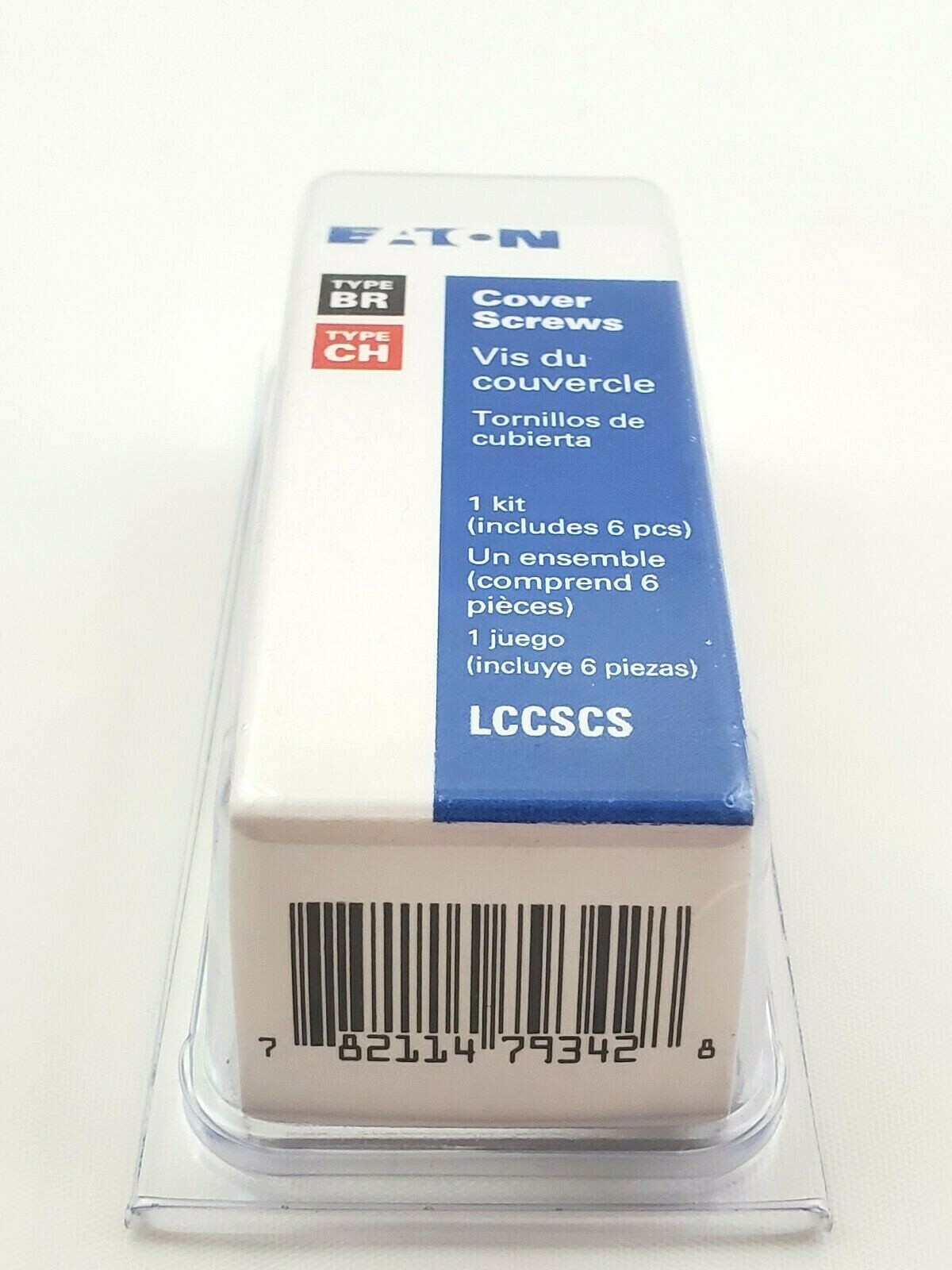 Lot of 10 Eaton LCCSCS Packs Of Panel Cover Screws For Type CH & BR Load Centers