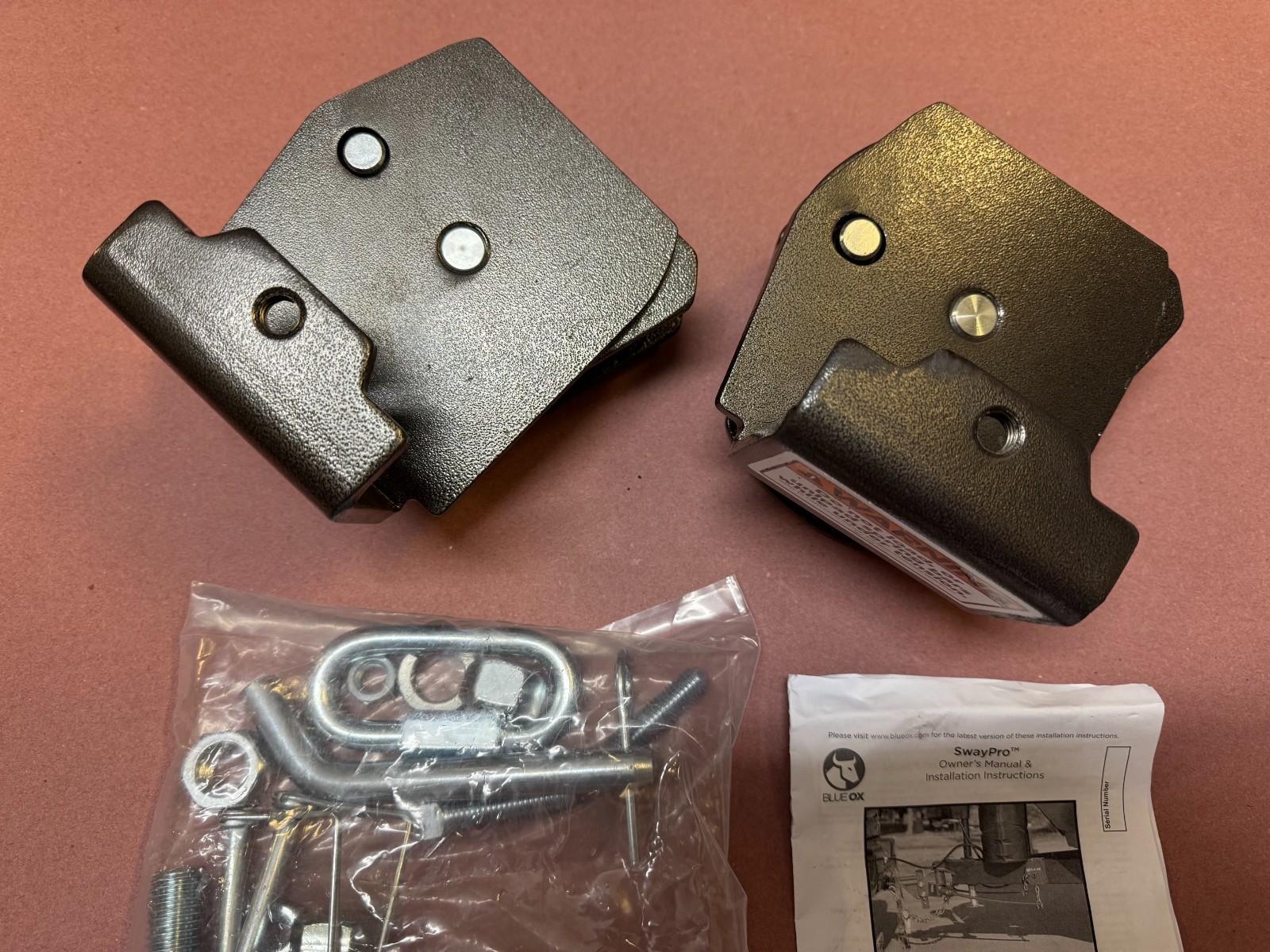 Blue Ox BX2321 SwayPro Locking Pin Kit – Rotating Latch, Clamp-On Style ⭐NEW⭐