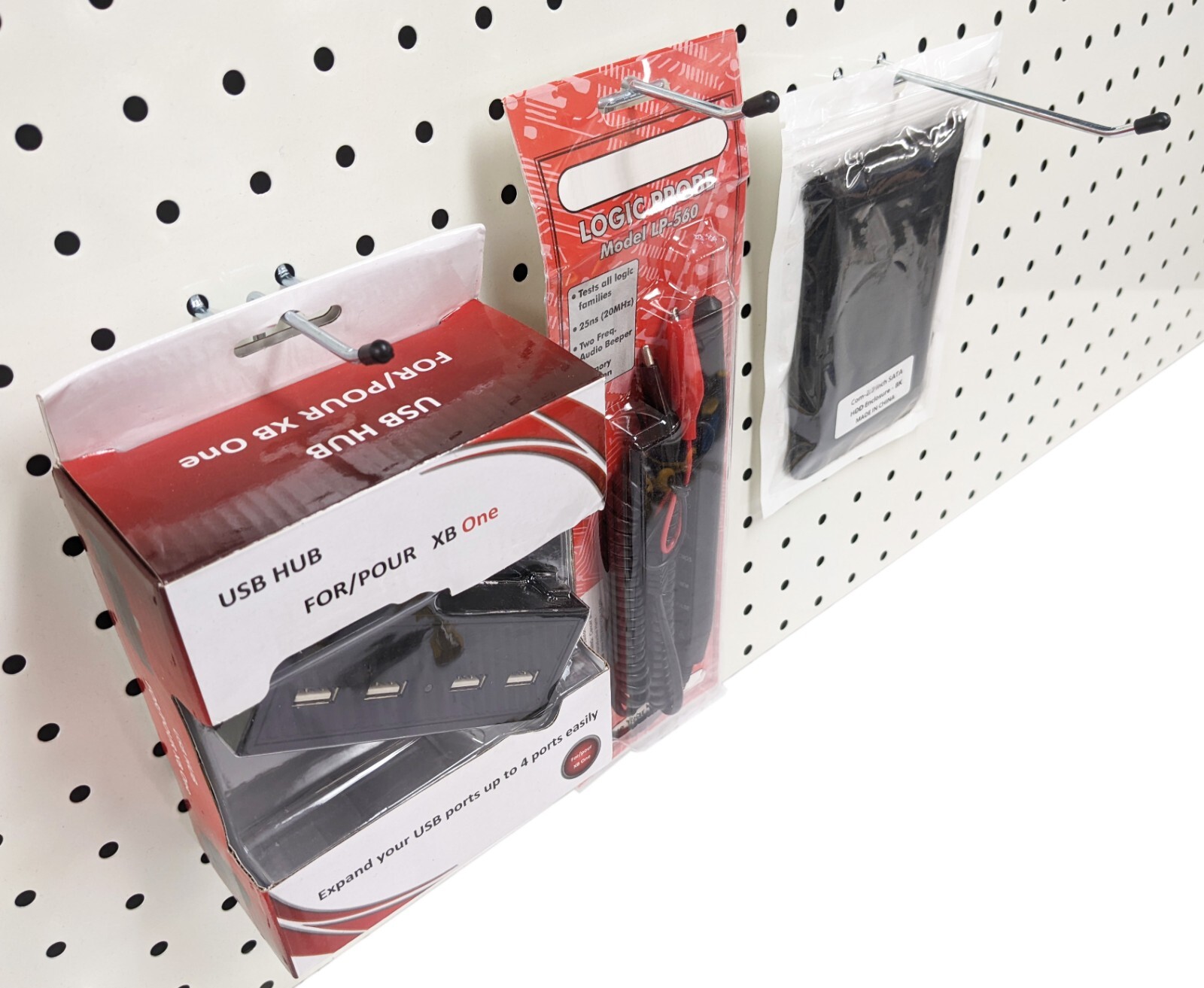 80 Piece Pegboard Hooks and Holders – Includes Straight, Curved, and Angled H…