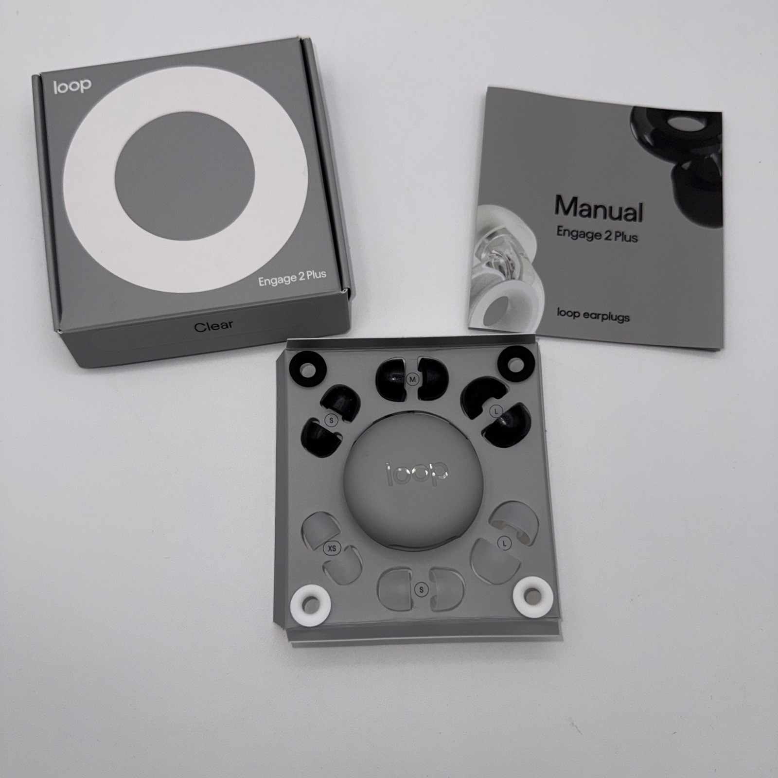 Loop (Engage 2 Plus) Ear Plugs 8-18 dB Noise Reduction for Conversation – Clear