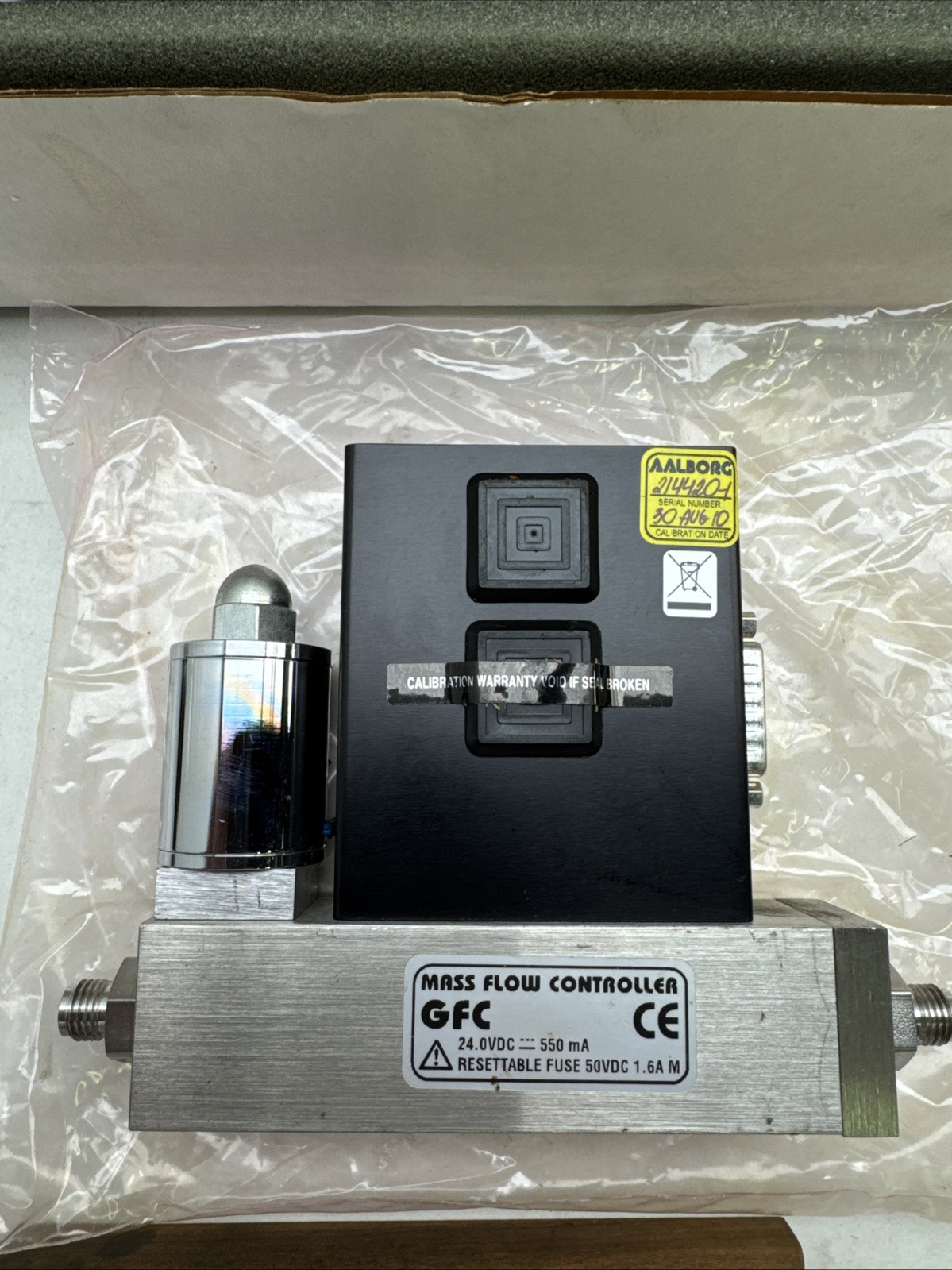 Omega Mass Flow Controller FMA5426ST AR 0-30 L/min Argon