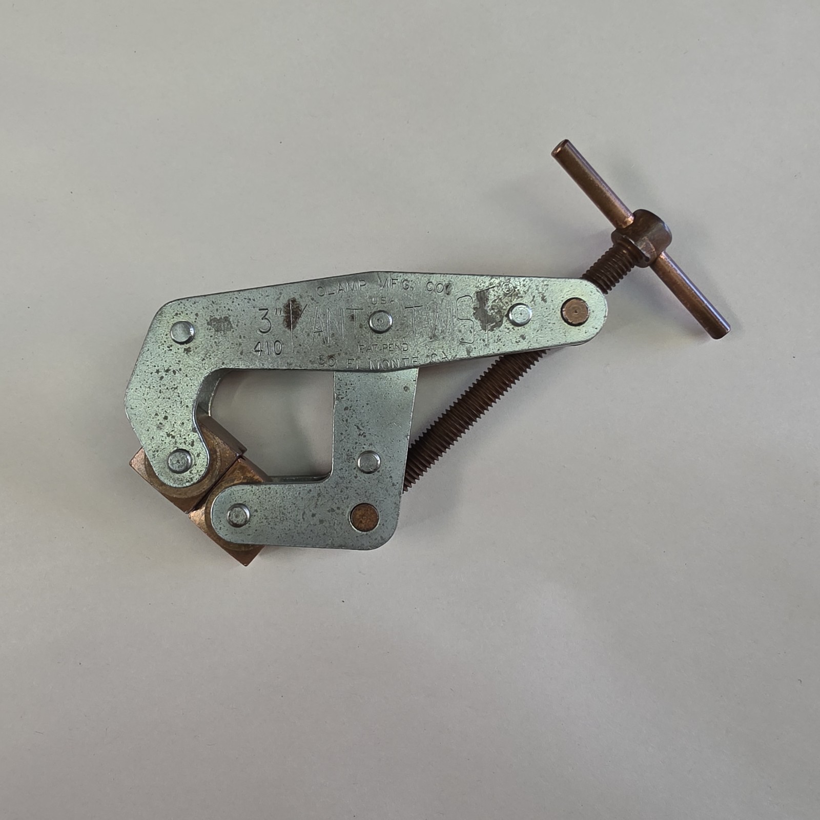 Kant Twist No. 410 Size 3 Cantilever Welding Clamp