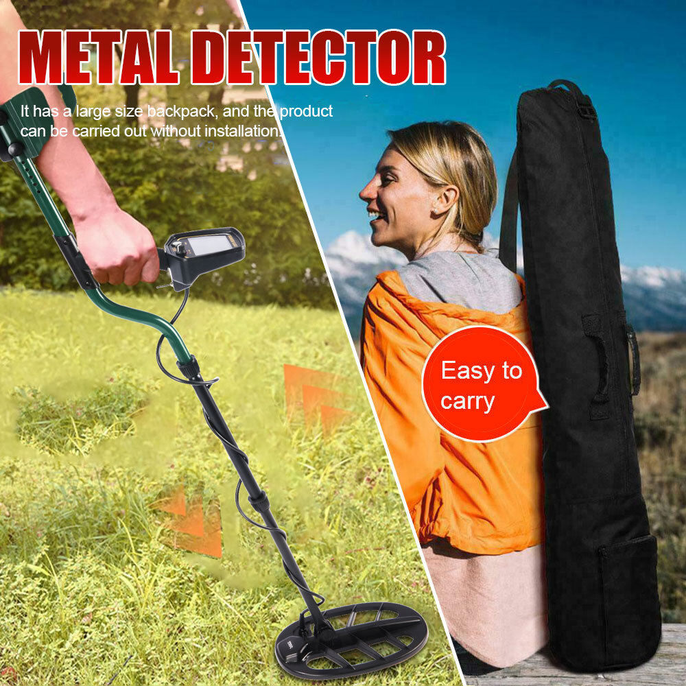 Detector de metales, Best Detector de oro impermeable de alta precisión 8 modos