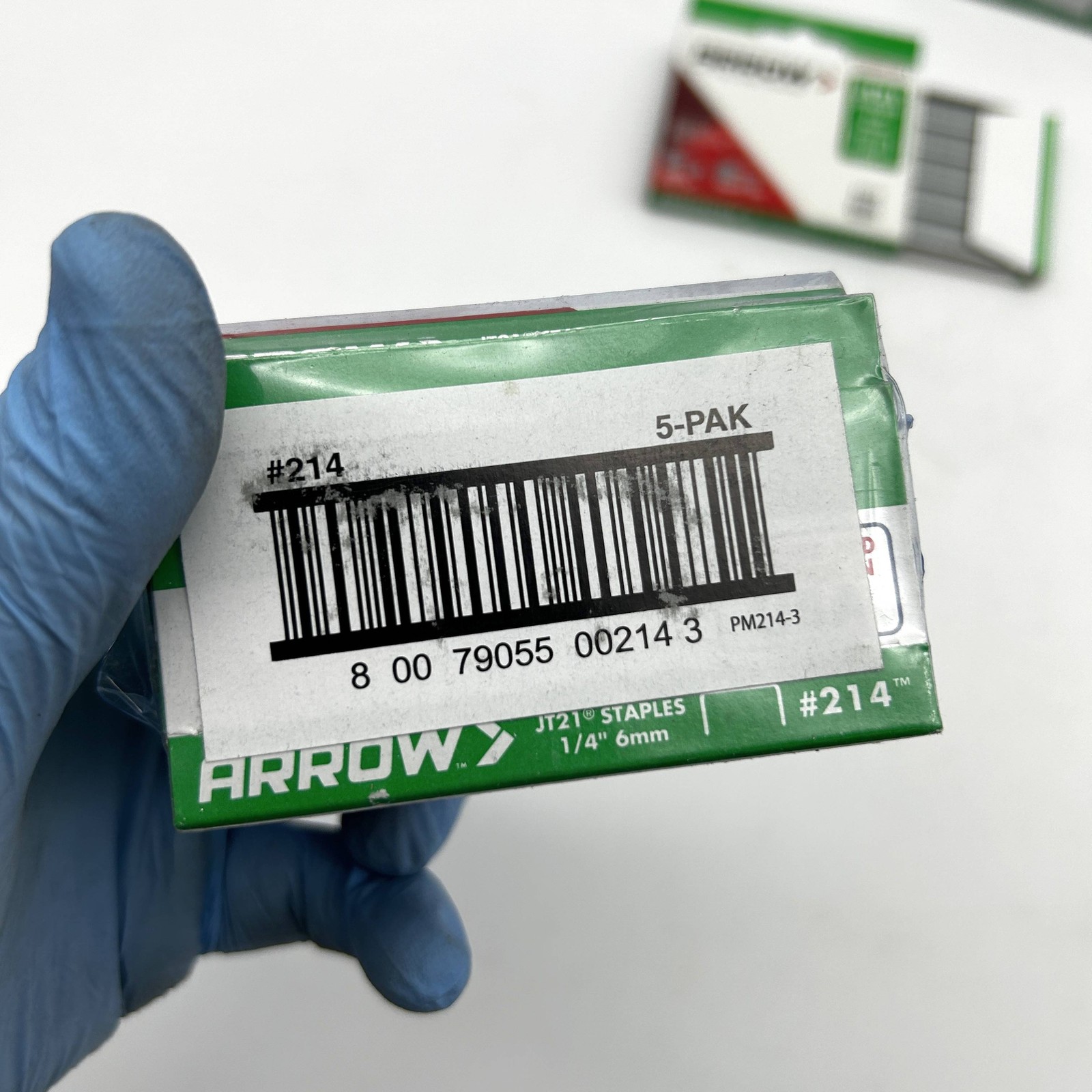 Arrow JT21 Staples 1/4″ 6mm #214 Universal Fit JT-21/JT21CM 10pks/10000 Total