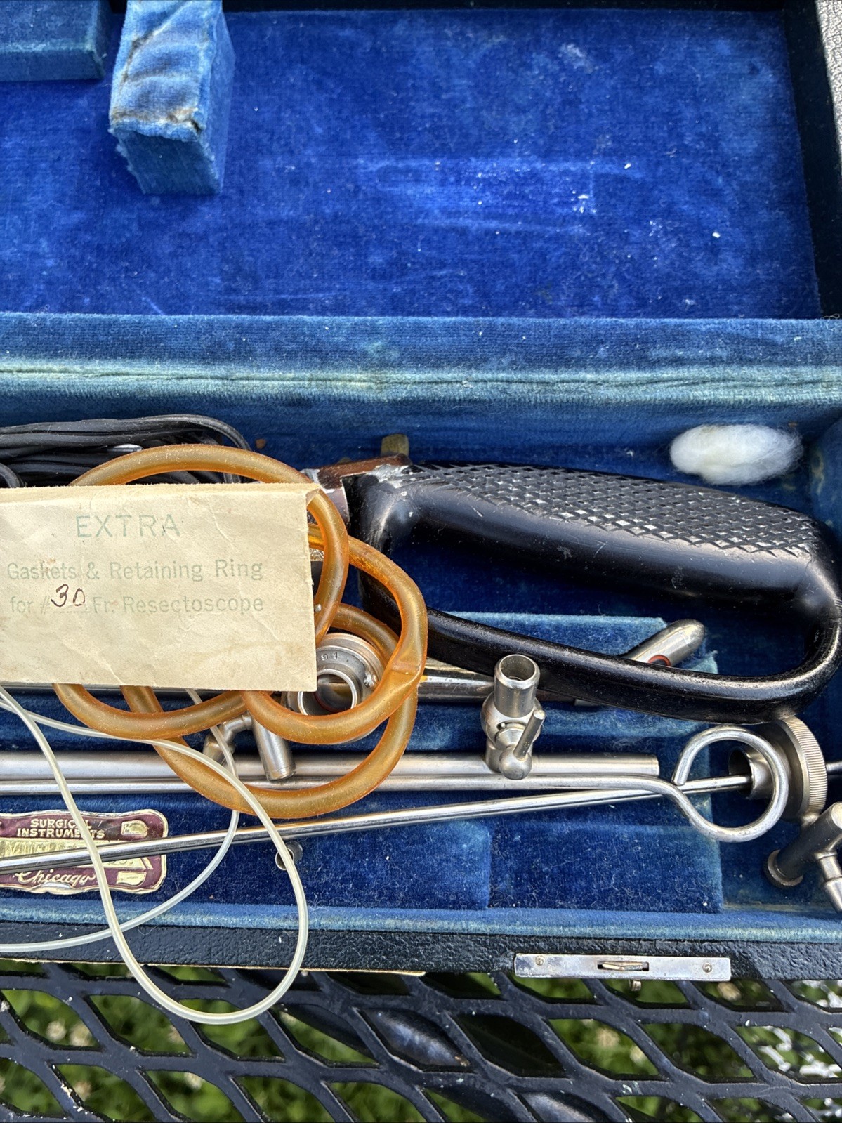 V Mueller Co. Thompson Resectoscope Surgical Instrument 2 Sets Parts