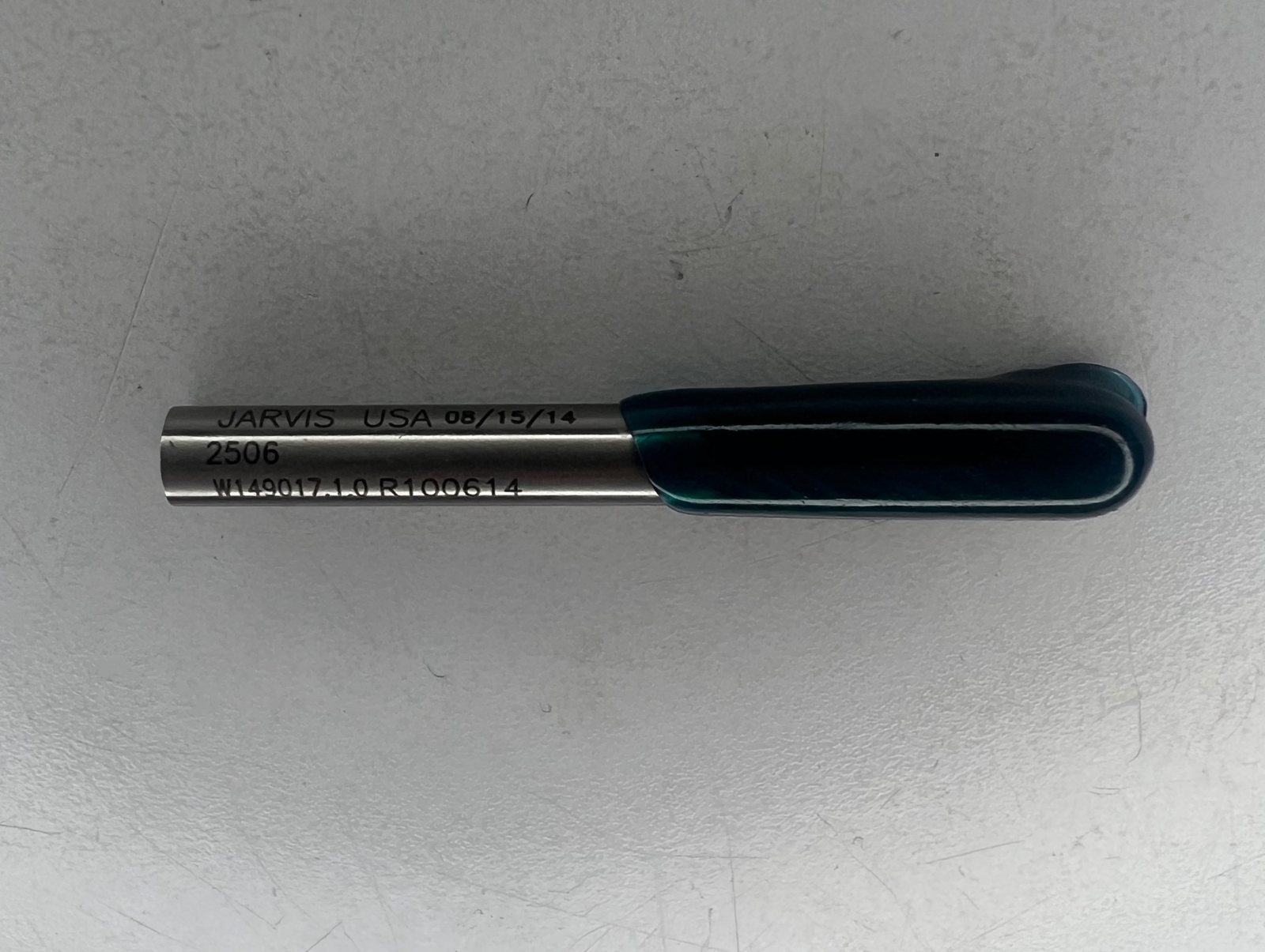 ONE(1) JARVIS Cylindrical Rotary File 1/4″x1″ Standard Cut 1/4 Shank 2506 100614