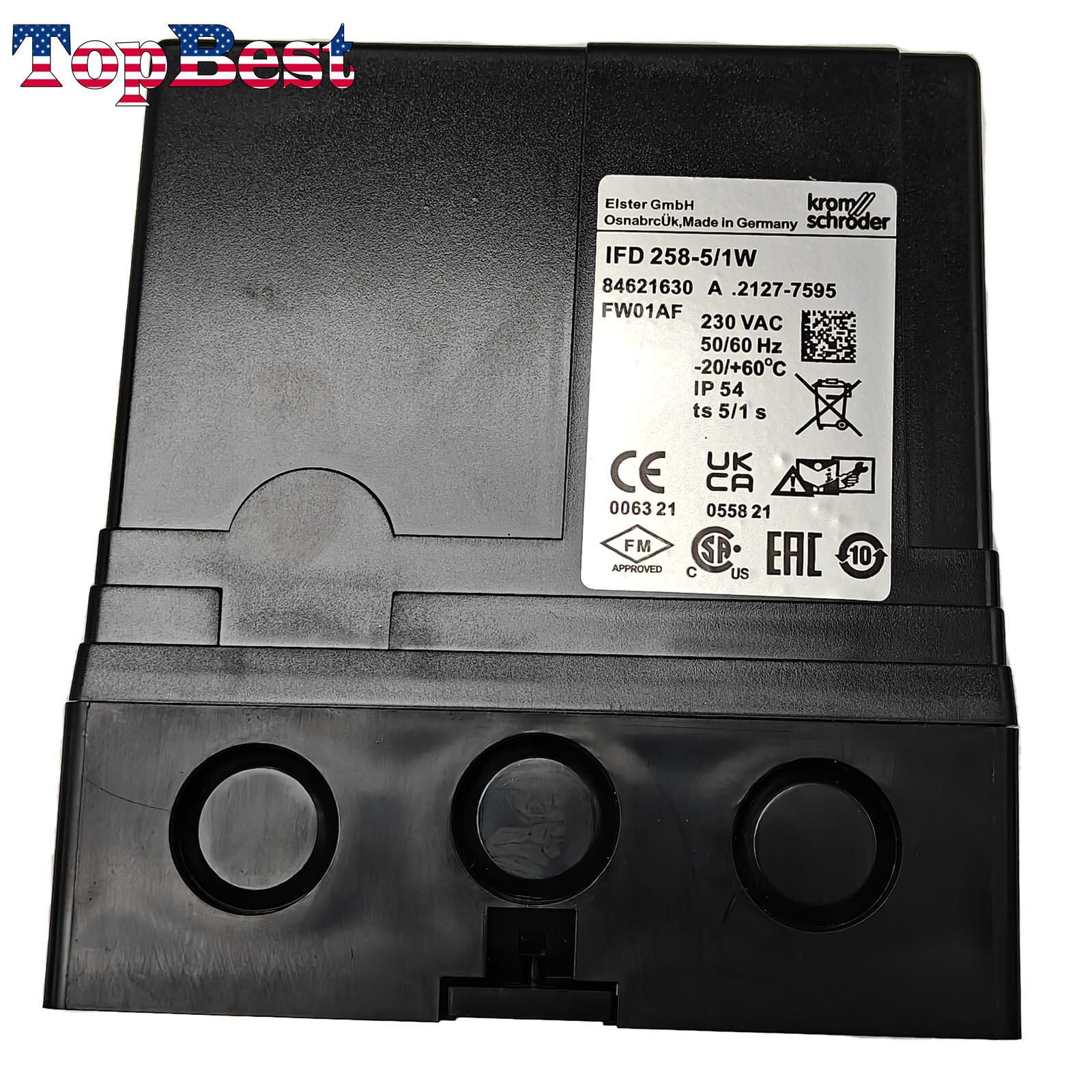 New Control Box for KROM SCHRODER IFD 258-5/1W Automatic Burner Control Unit