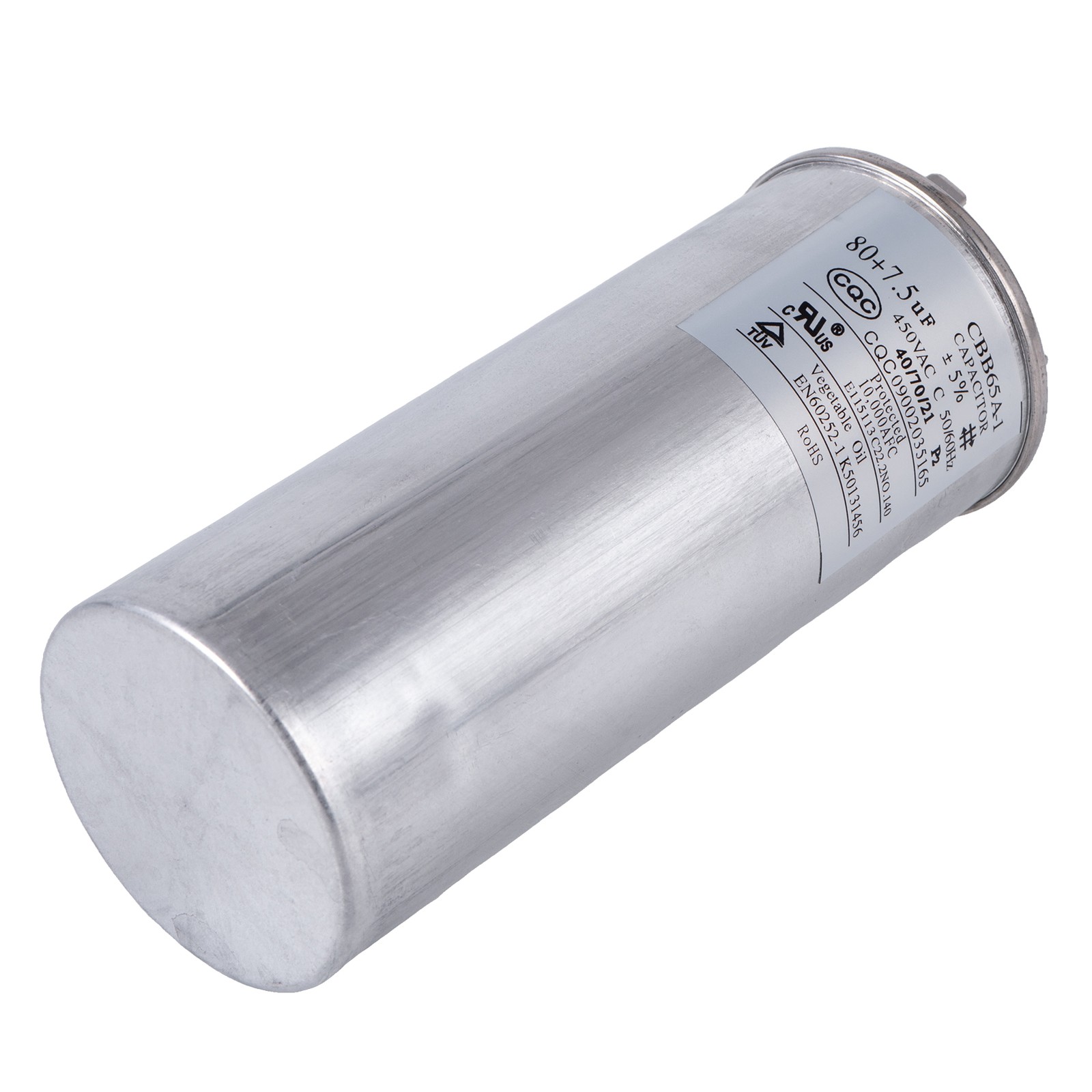 Fits Heat Pump Capacitor 473731Z Replacement 80+7.5 uF 450VAC 50/60Hz Pentair