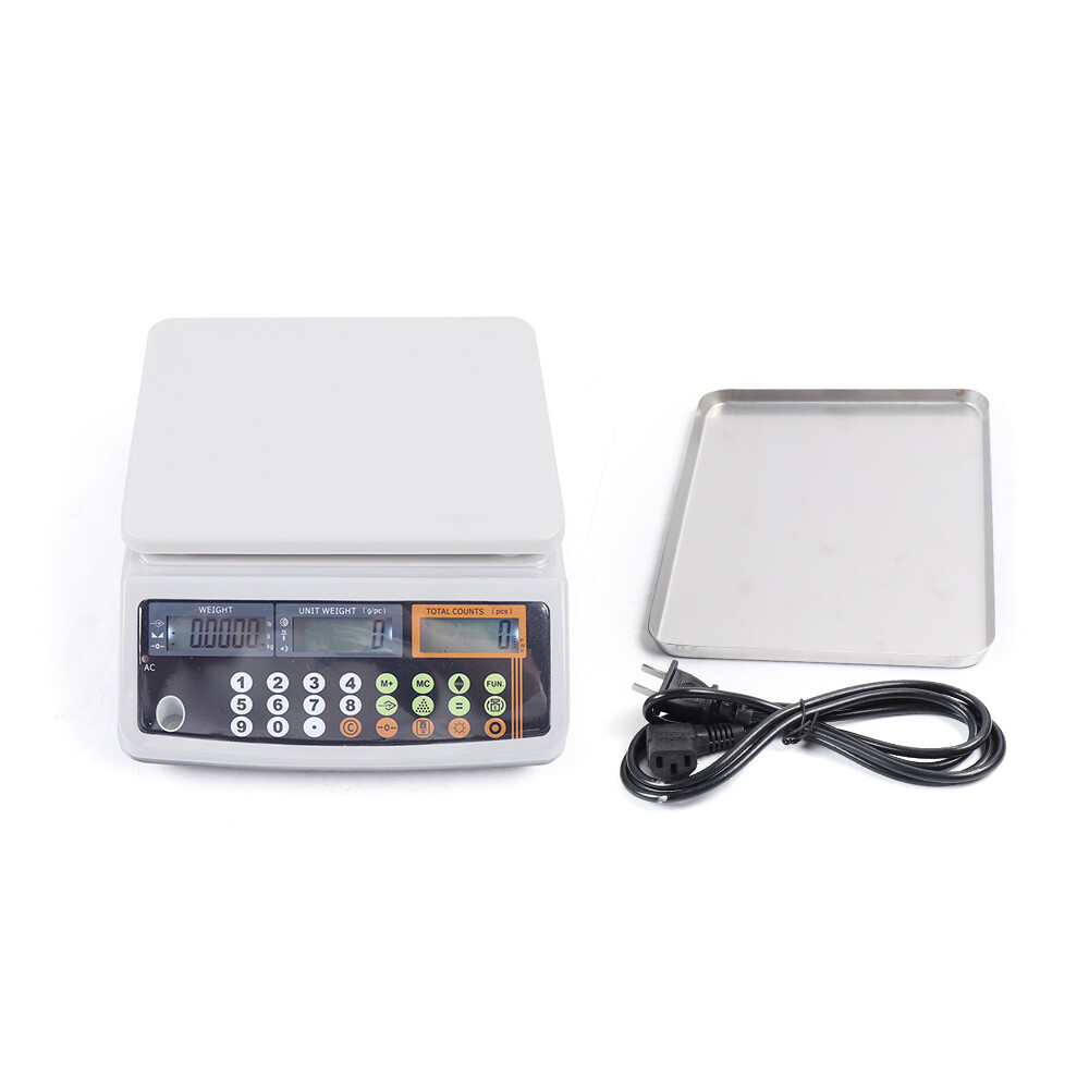Precise Digital Parts Coin Counting Scale 30kg (66LB) Inventory Counter Checker