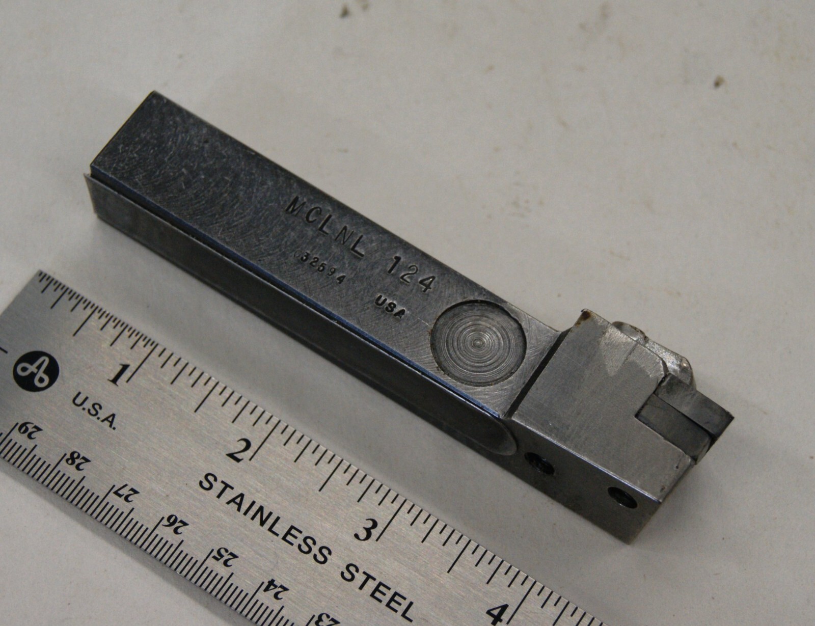 Machinist INDEXABLE LATHE TURNING TOOL HOLDER – MCLNL 124, USA, bn4000