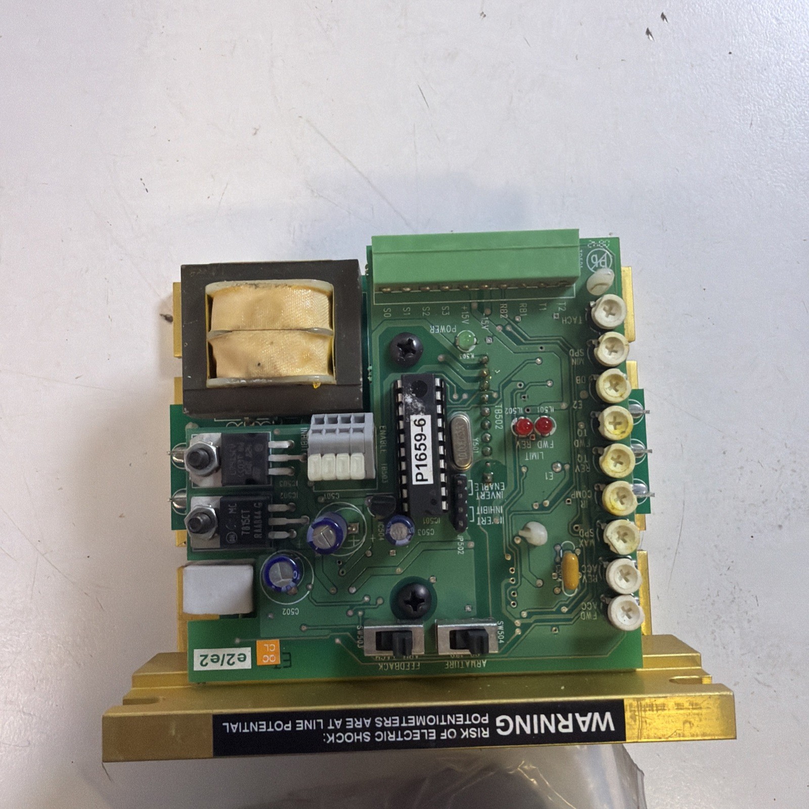 MINARIK PERMANENT MAGNET MOTOR 115V/230V 50/60HZ 1PH 7.5A RG60U