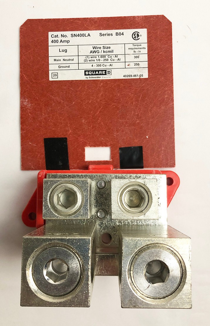 Square D SN400LA Neutral Assembly Kit FREE SHIPPING