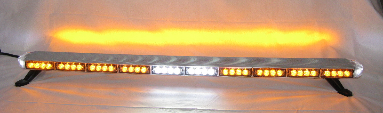 47” Amber LED Light Bar Tow Truck Plow Roll Back w/ CARGO & BRAKE/TURN SIGNAL