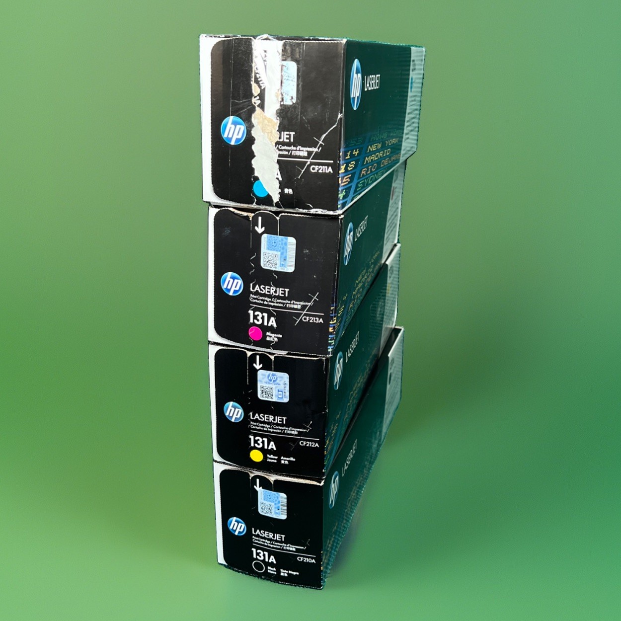 HP 131A Toner Cartridge 4-Pack Set CF210A CF211A CF212A CF213A *Read*