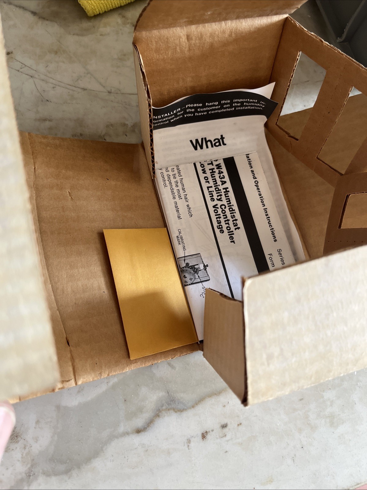 JOHNSON CONTROLS PENN W43A HUMIDISTAT CONTROL Free Shipping USA