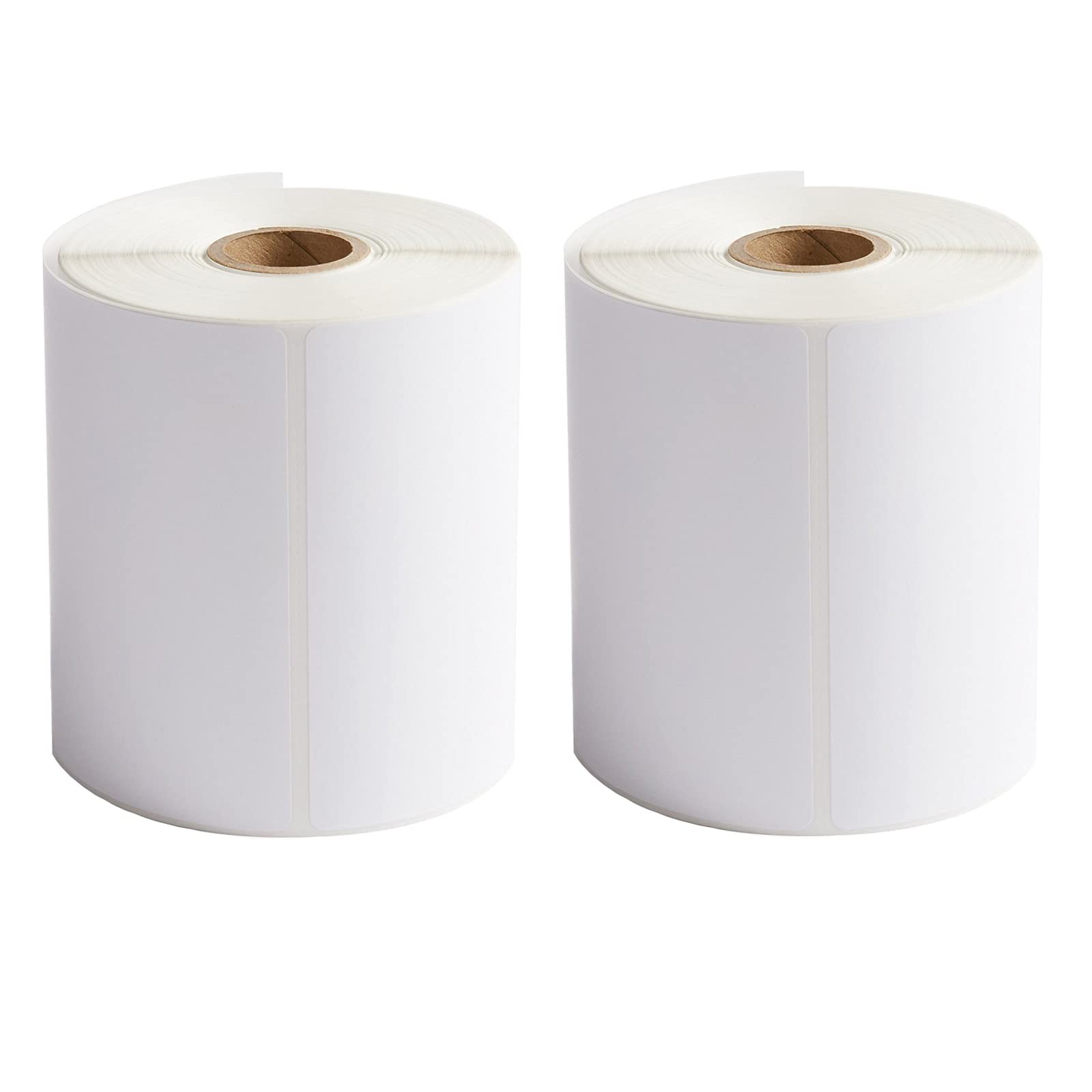2 Rolls 4×6 Direct Thermal Shipping Labels, 250 Labels/Roll, 1” Core, Compat…