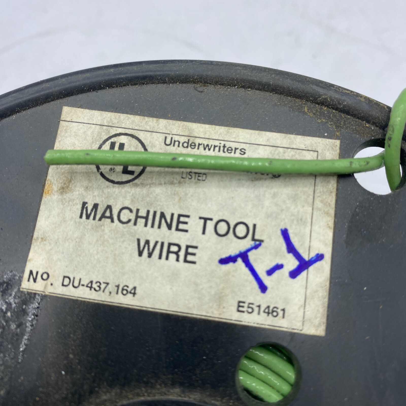 MACHINE TOOL WIRE 16 AWG TFFN OR MTW 600V GREEN 5.6LB 400 FT MADE IN USA 🎯