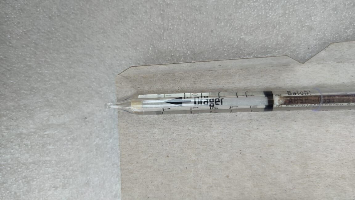 DRAGER PERCHLOROETHYLENE 1/A 0.1…4 PPM 8101551 GAS DETECTION TUBE EXP-01/2026