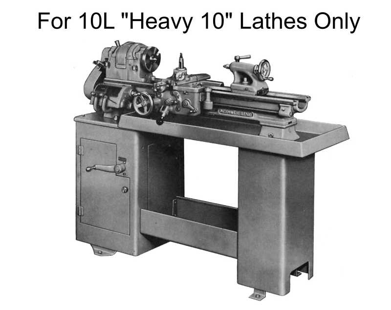 South Bend Lathe Heavy 10 – Rebuild Parts Kit & Illustrated Guide: Model 10L 10R