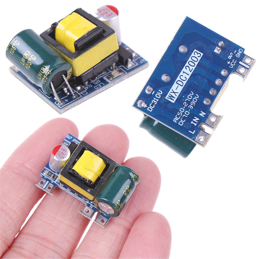 10PC Mini AC-DC 110V 120V 220V 230V To 5V Converter Board Module Power Supply