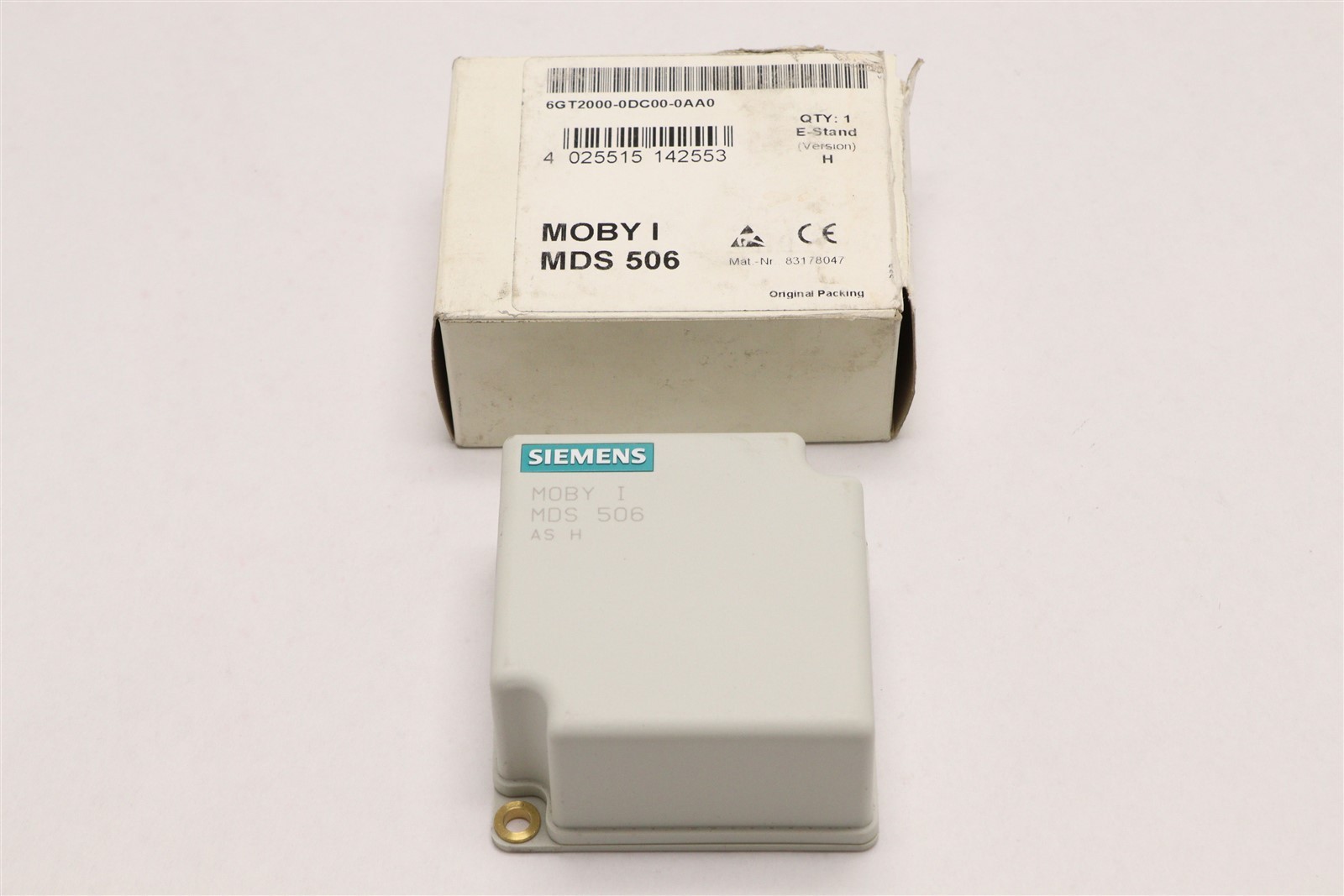 SIEMENS MOBY I MDS 506 MOBILE DATA MEMORY 32KB 6GT2000-0DC00-0AA0