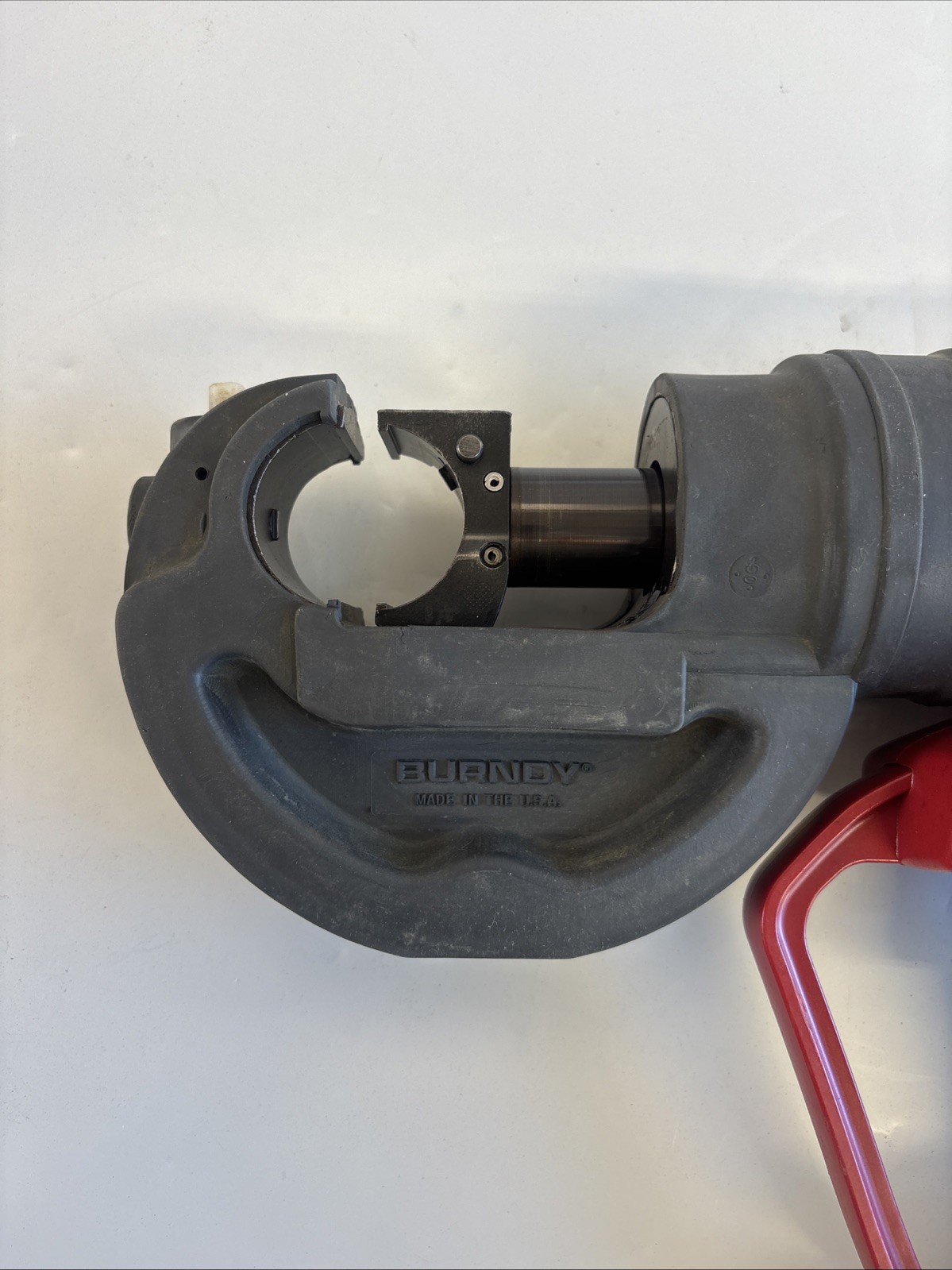 Burndy PAT750-LI Patriot Hydraulic NEW 6Ah Batteries Rubber Head Crimping Tool