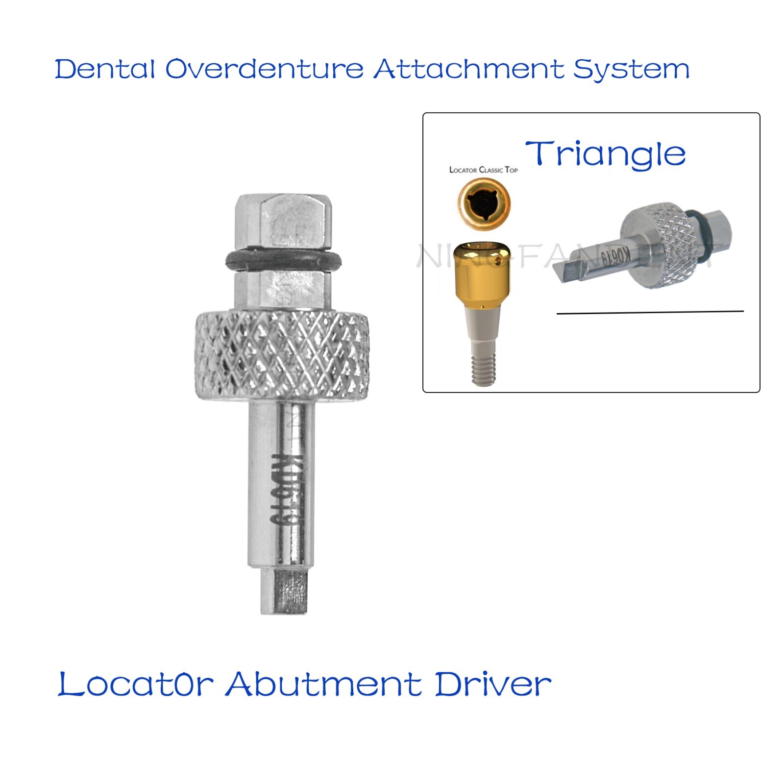 Implant Locator Abutment Driver For Manual Hiossen Osstem Torque Wrench Square