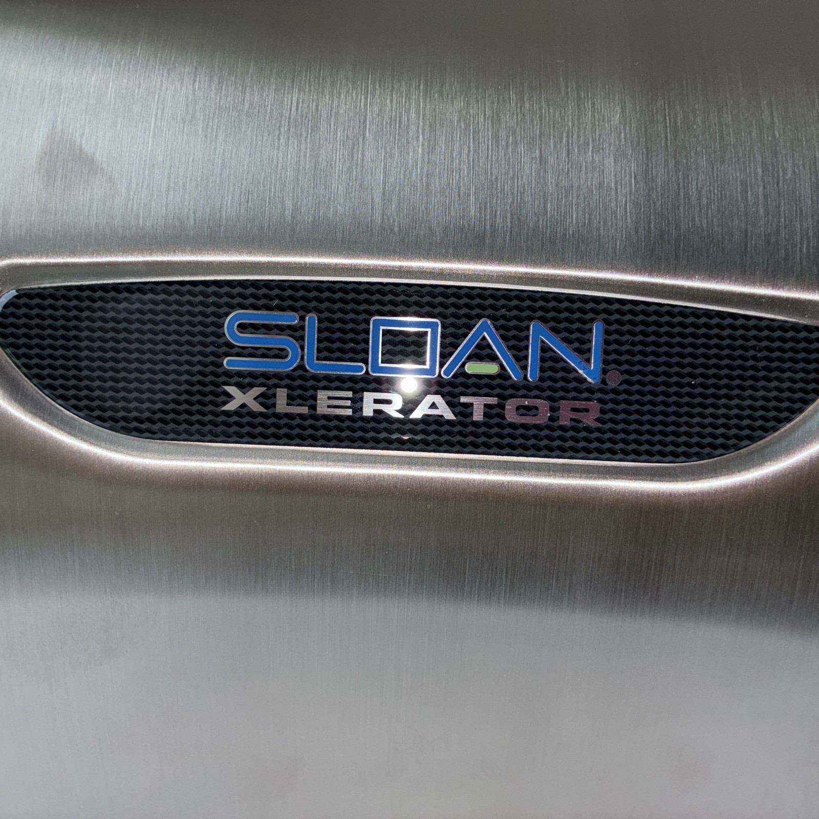 SLOAN XLORATOR MODEL EHD-501-SS Wall Mounted Automatic Hand Dryer