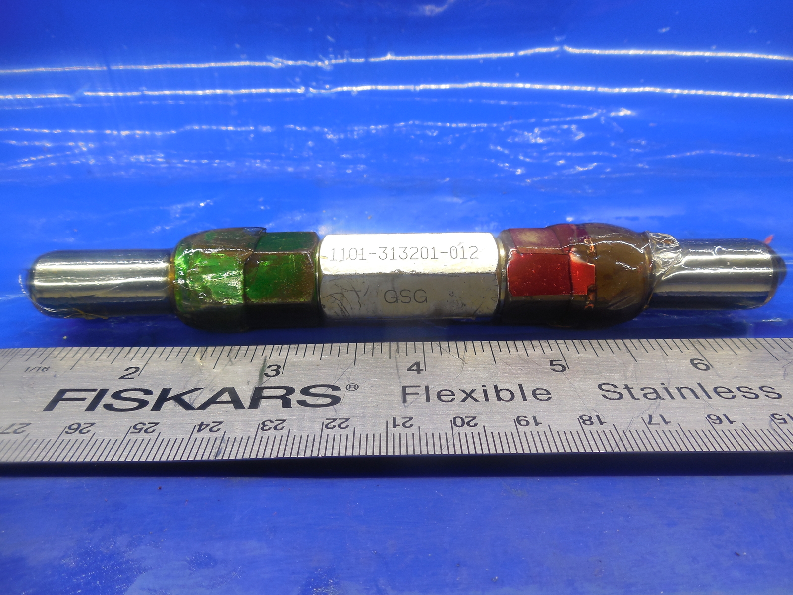 9.900 & 10.300 MM CLASS X SMOOTH PIN PLUG GAGE GO NO GO 10 10.0 MM .3750 +.0148
