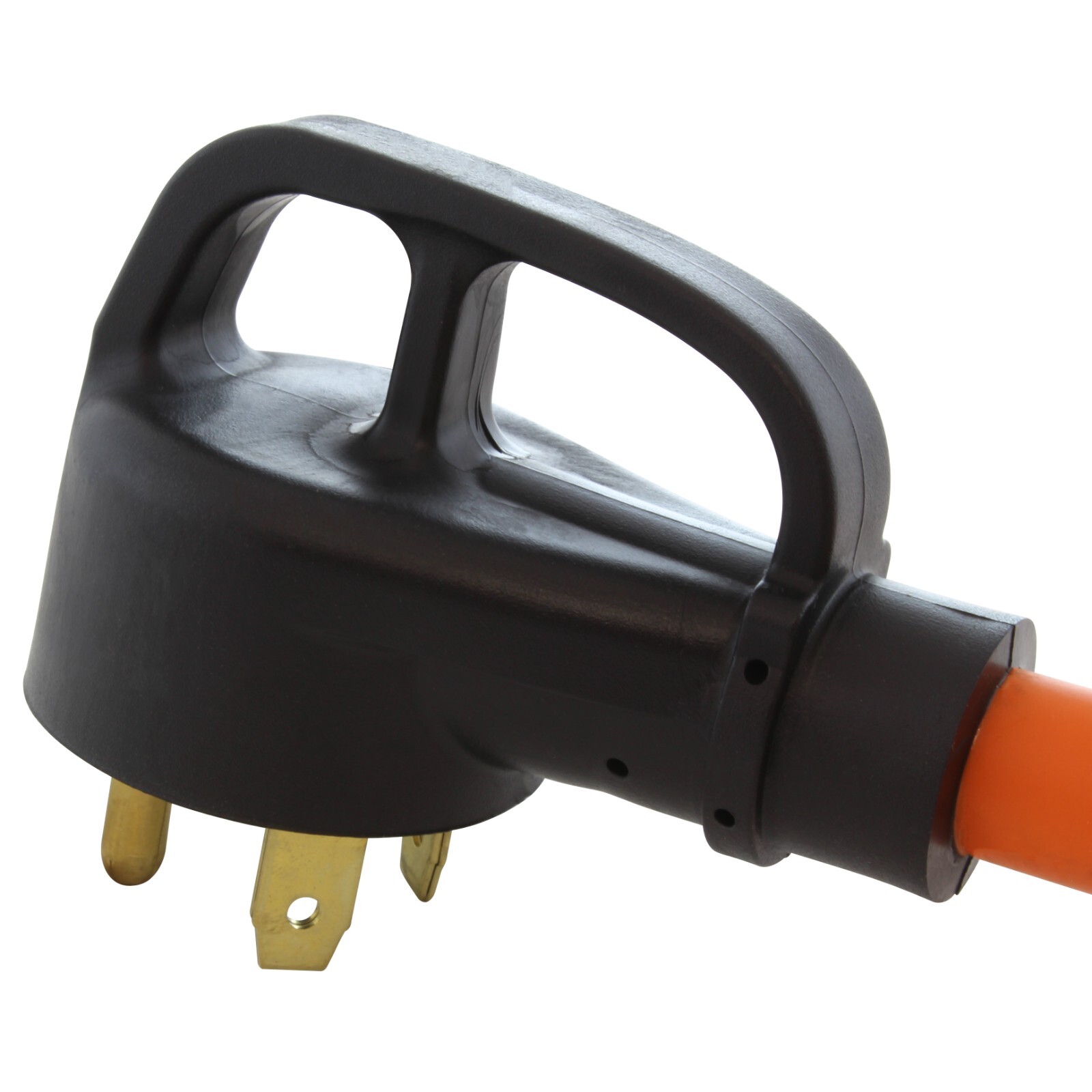 30 Amp NEMA TT-30P to 20 Amp NEMA 5-20R Adapter With 20 Amp Breaker by AC WORKS®