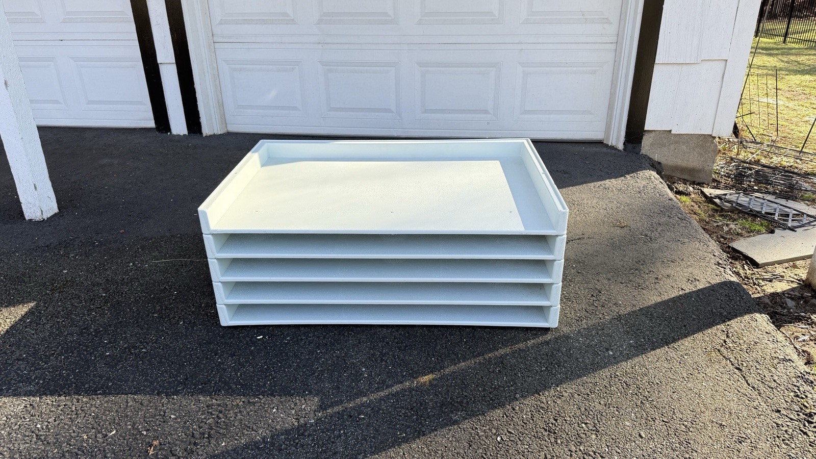 Five Stacking Safco 24×36 Art Document Files