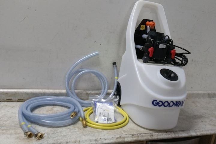 Goodway GDS-C92-FWF 3/4 HP 115VAC 15 Gal Tank Capacity Descaling System