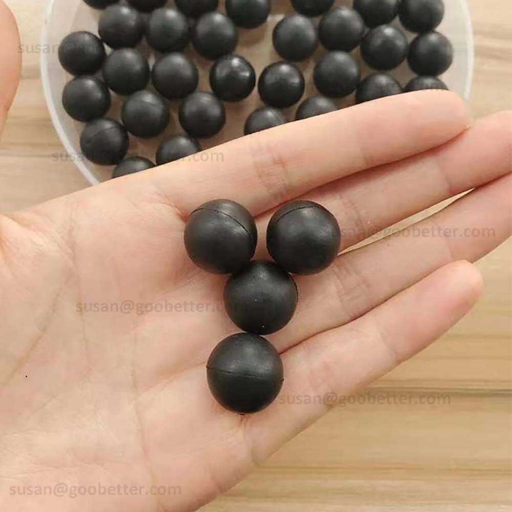 Nitrile Smooth Rubber Fuel Black Nitrile Rubber Solid Ball Diesel Oil Resistant