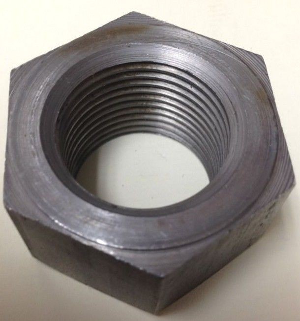(1) 1″-14 Hex Nut Fine thread UNF fastener 1 Inch 1-14 Finished Steel Plain