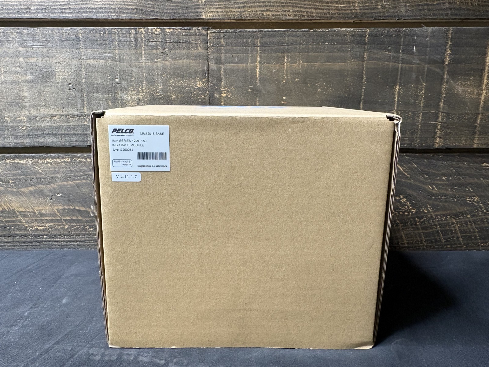 Pelco INDR Base Module IMM12018-BASE, 180-Degree Panoramic Security