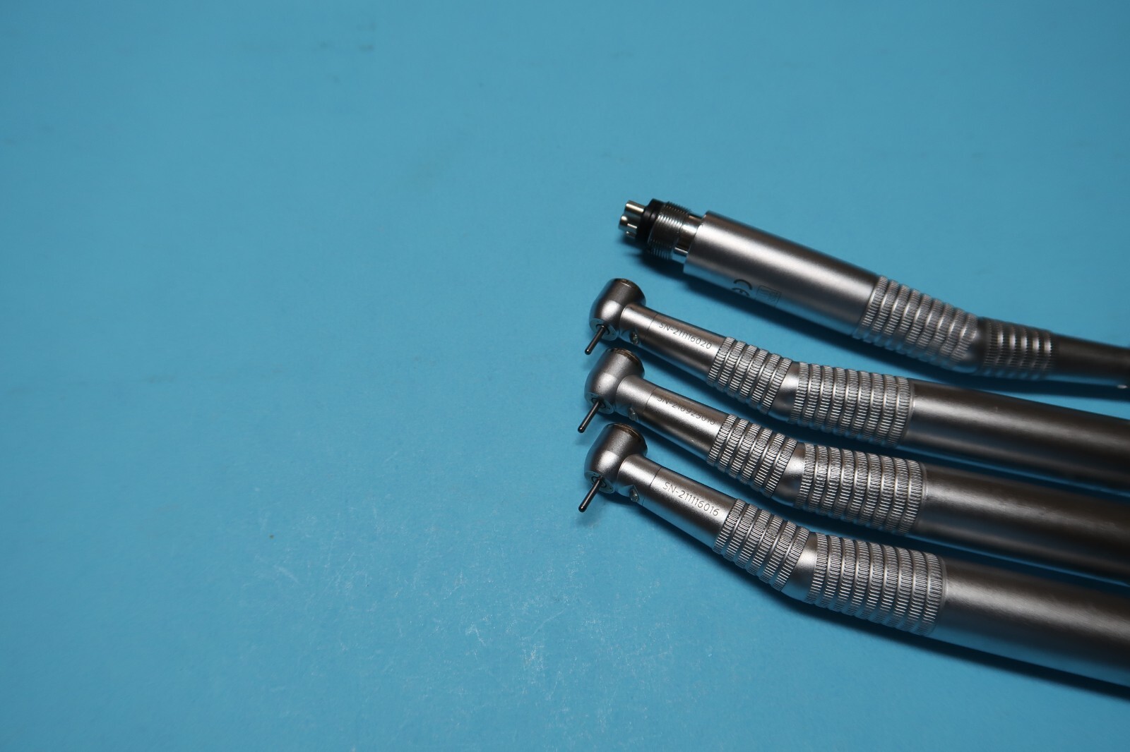 KAVO 636 LED 4 HOLE DENTAL HANDPIECE SET OF 4 & 1 MONTH WARRANTY