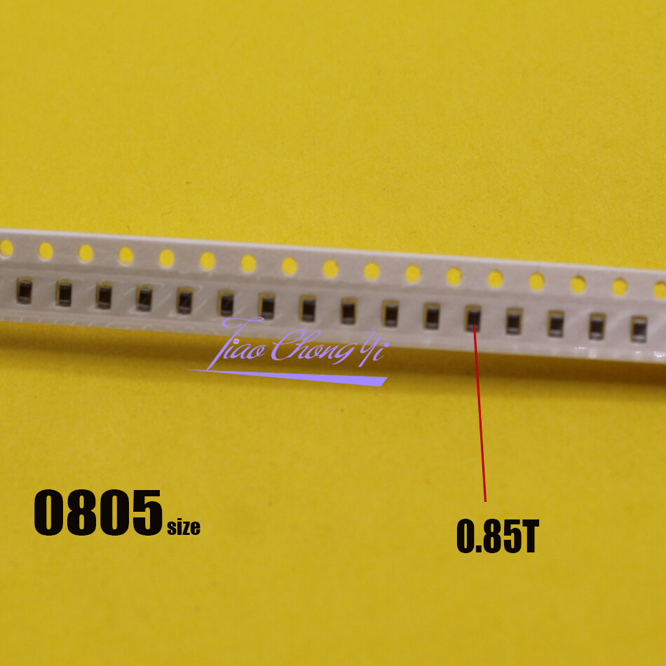0805 2012 X7R X5R SMD MLCC chip capacitor 33pF 100PF 100nF 1uF 2.2uF 10uF
