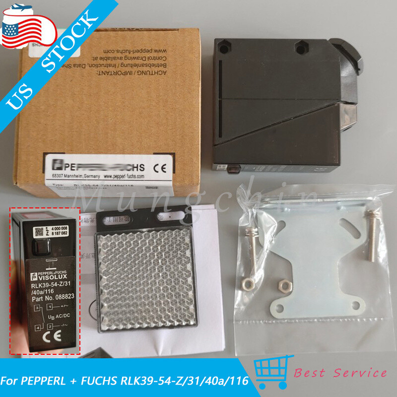 New In Box For PEPPERL + FUCHS RLK39-54-Z/31/40a/116 Photoelectric Switch Sensor