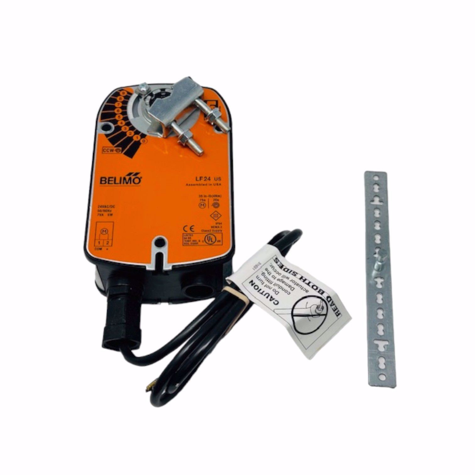 BELIMO LF24 MotorActuator Spring Return 35 in-lb On/Off 24Vac 24Vdc