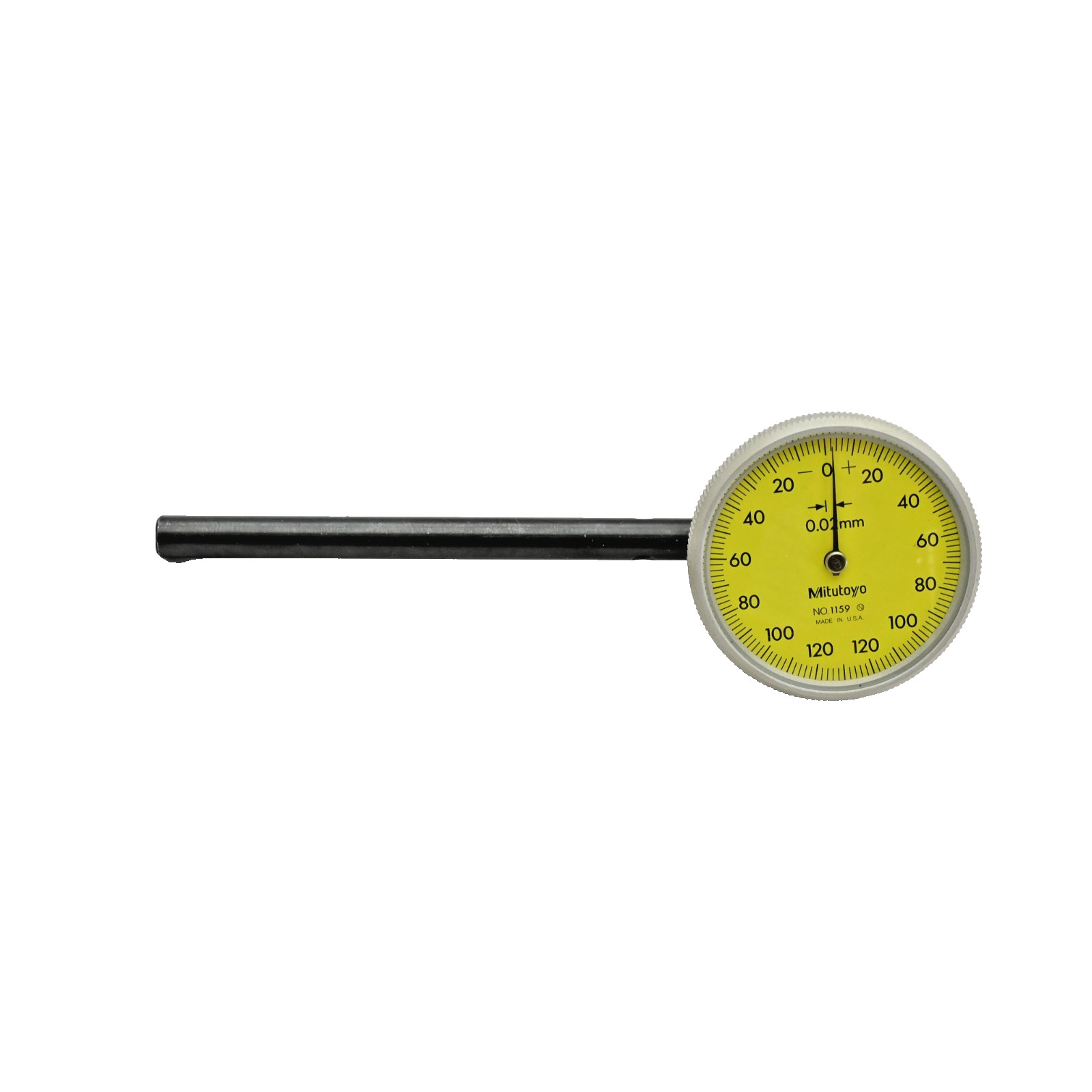 Mitutoyo 1159 Dial Test Indicator .02mm w/ Case
