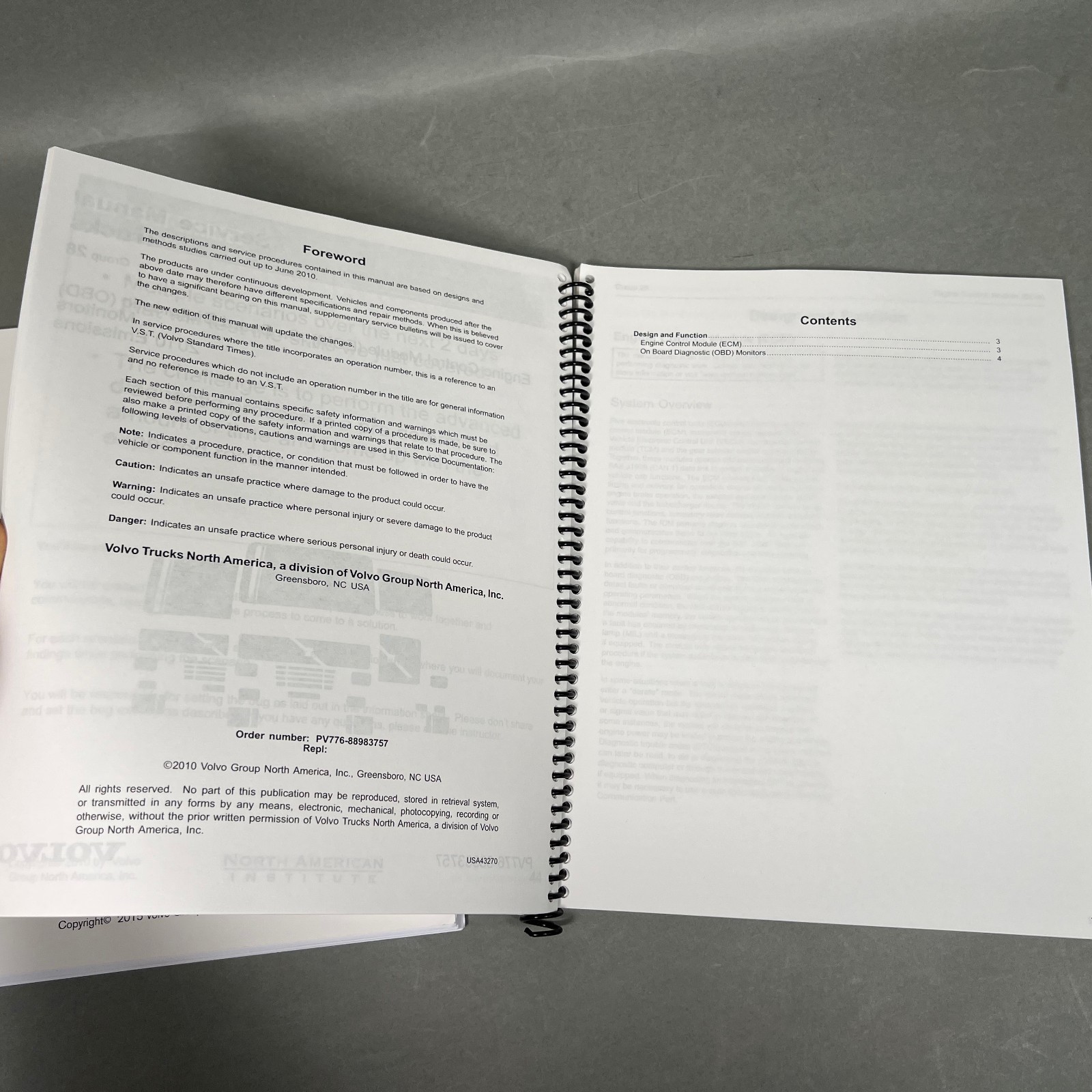 Volvo North American Institute Lot 4 Manual V00 Diagnostics I-Shift V20-D11/13